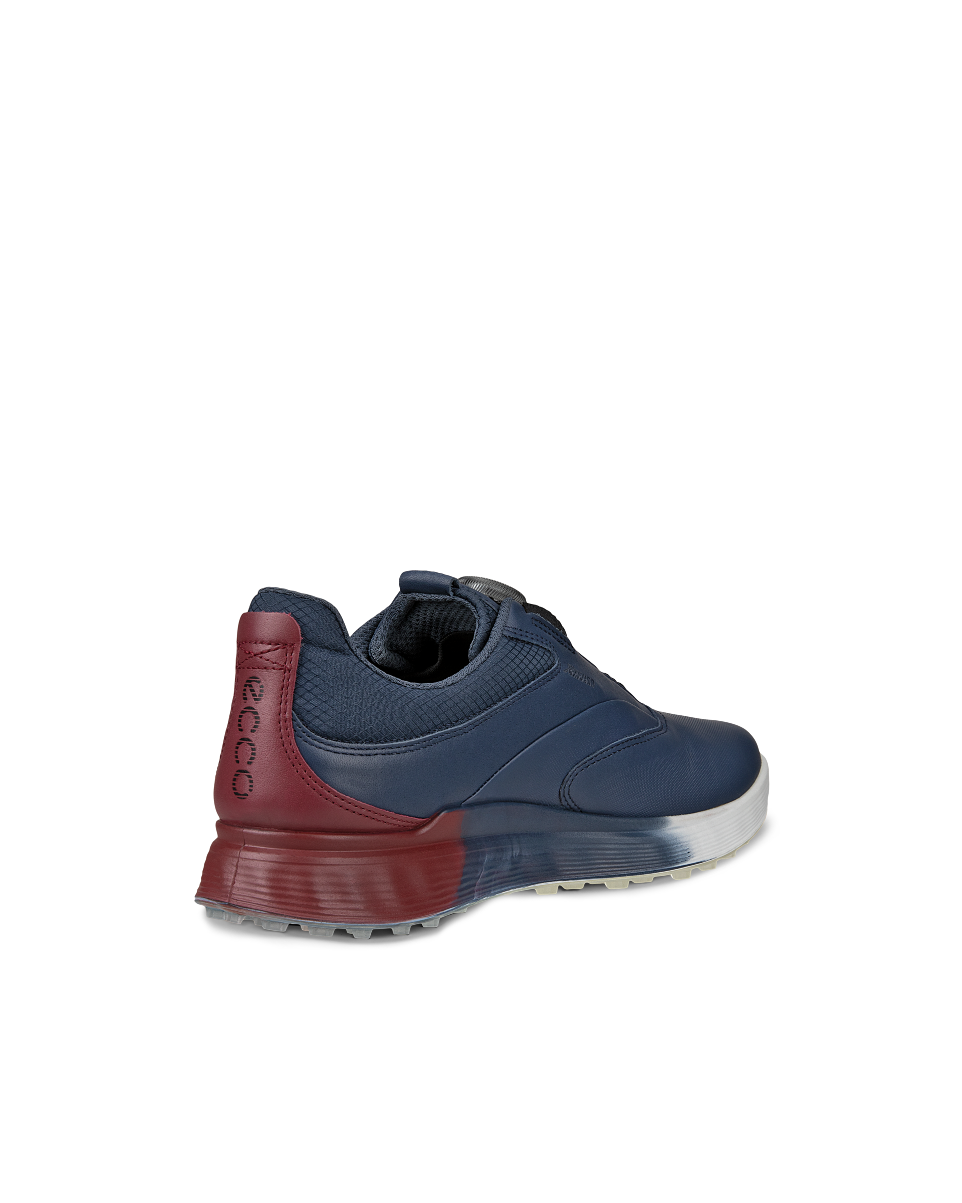 ECCO Golf S Three BOA メンズ レザーGore-Texゴルフシューズ | ブルー