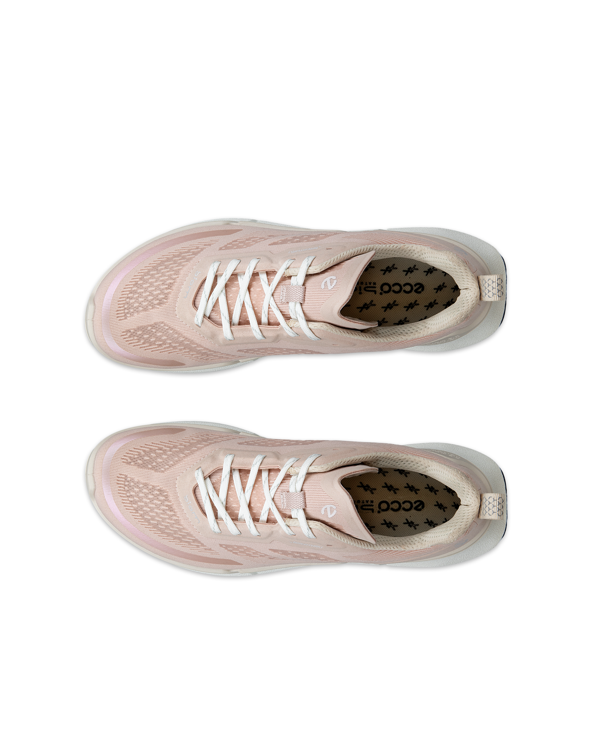ECCO® Biom 2.2 Textilsneaker dam - Rosa - Top left pair