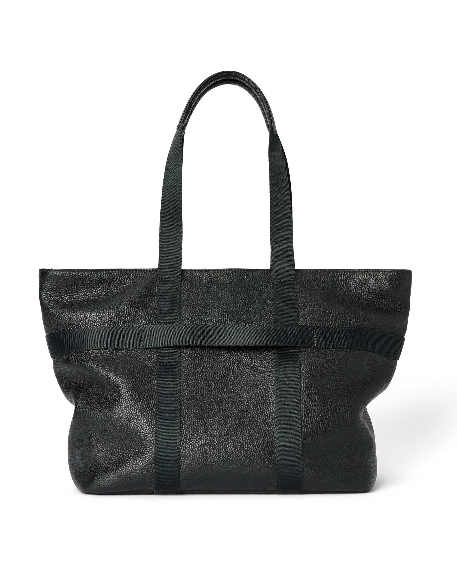 ECCO® Leather Tote Bag - Black - Back