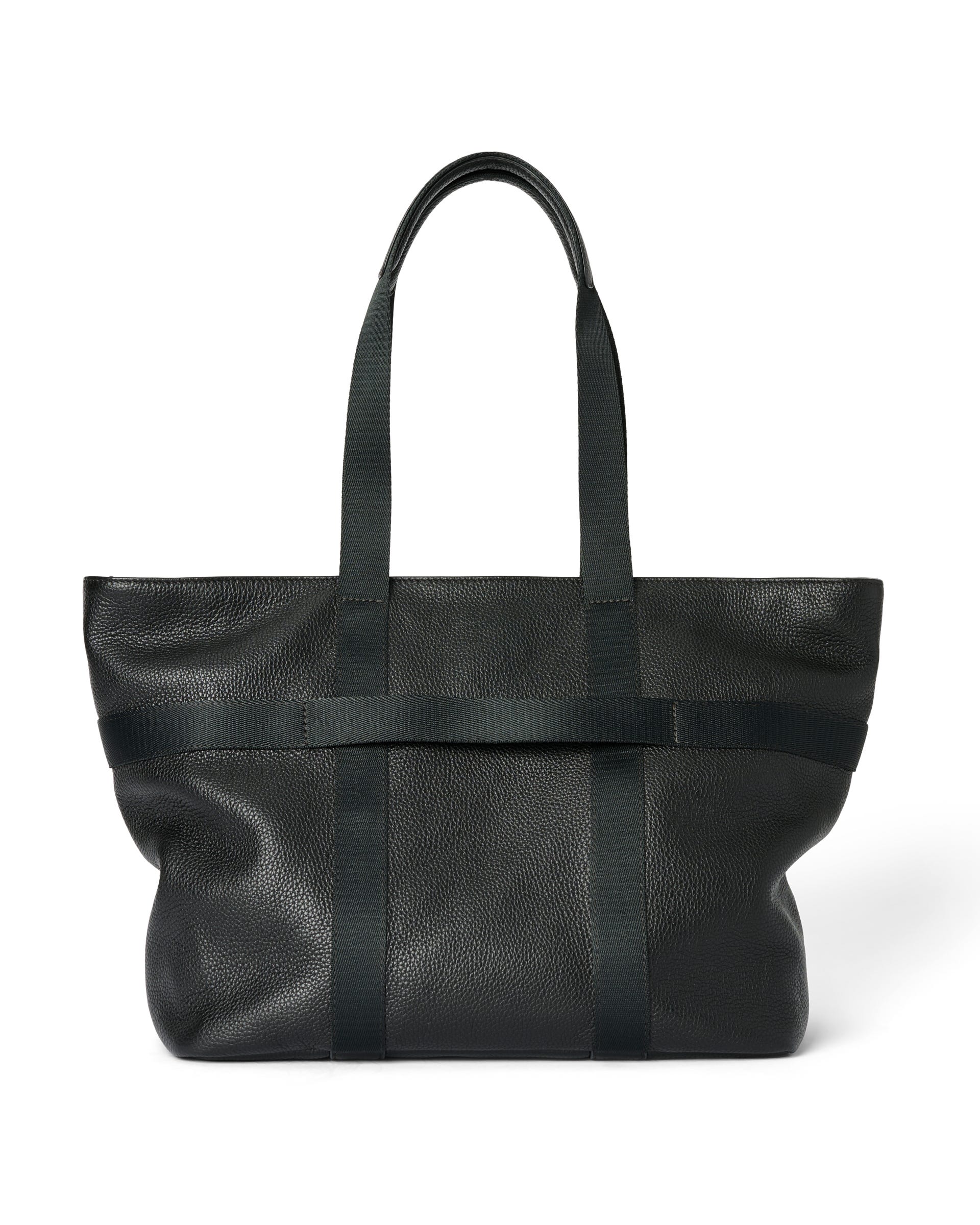 ECCO® Leather Tote Bag - Black - Back