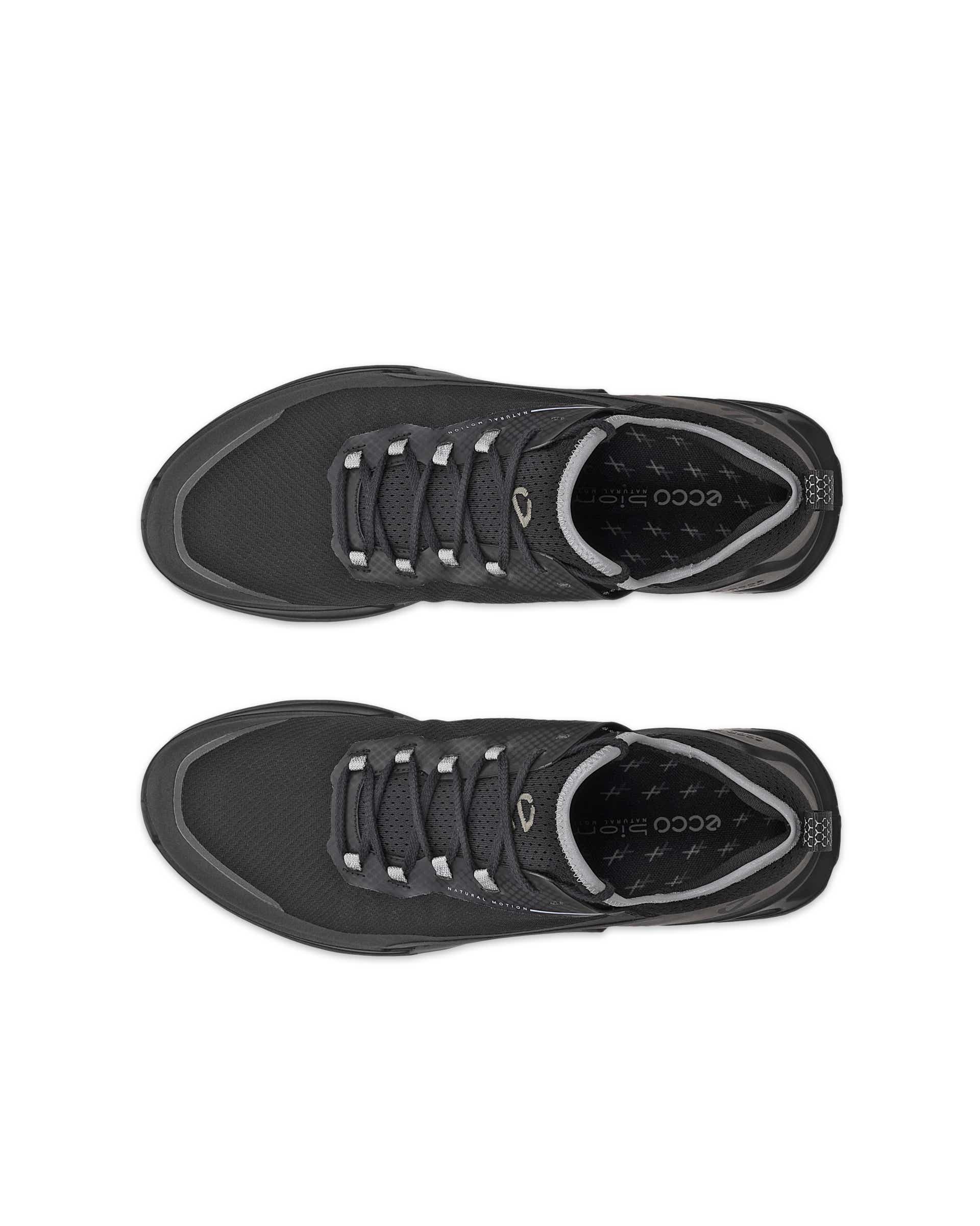 Men's ECCO® BIOM 2.1 X Country Textile Trail Running Shoe - Black - Top left pair