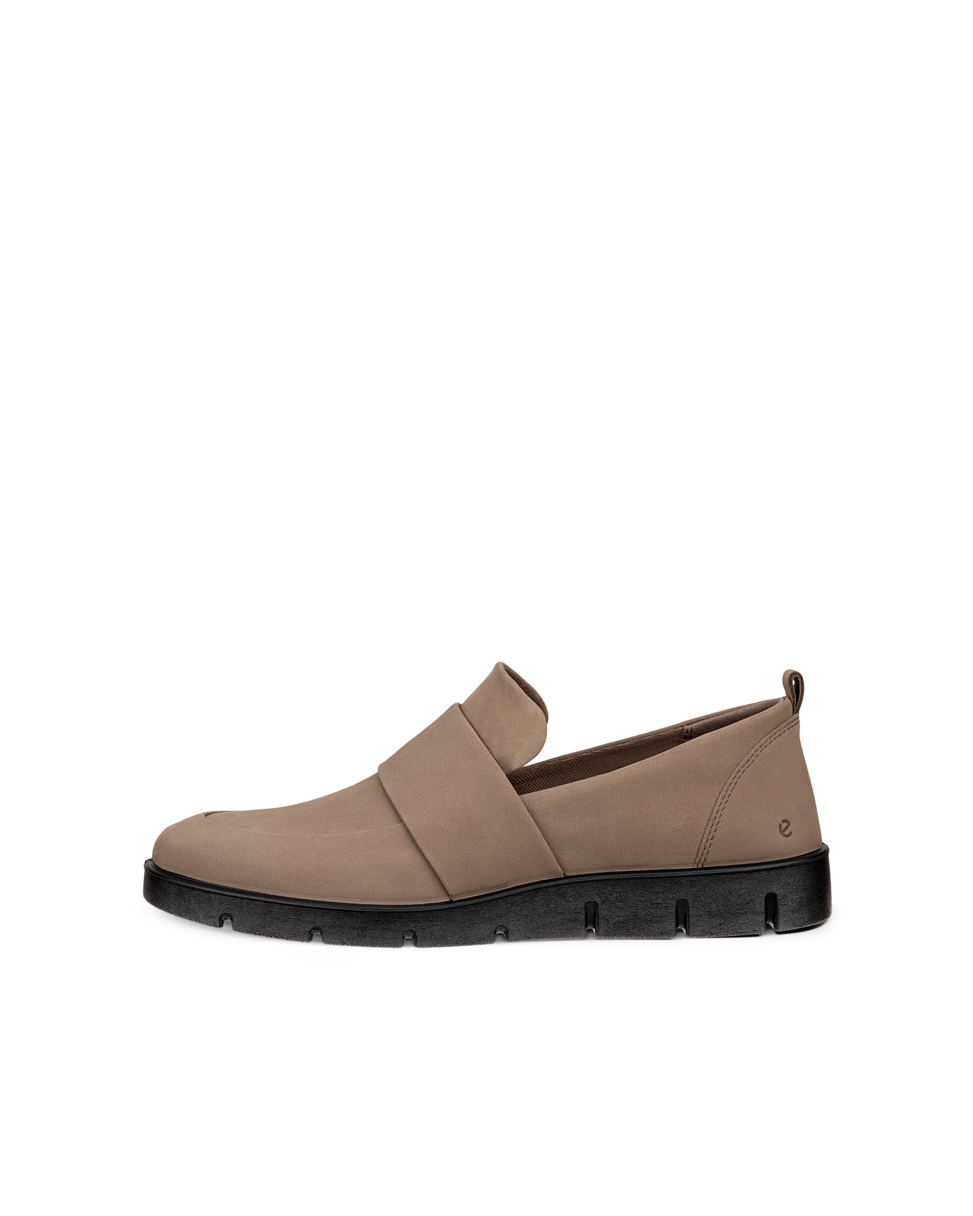 ECCO® Bella mocassins nubuck pour femme - Marron - Outside