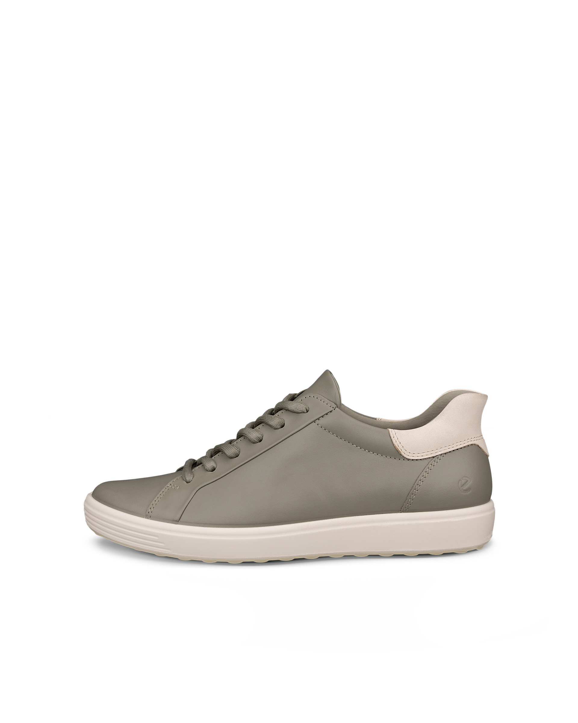 ECCO® Soft 7 Damen Ledersneaker - Grün - Outside