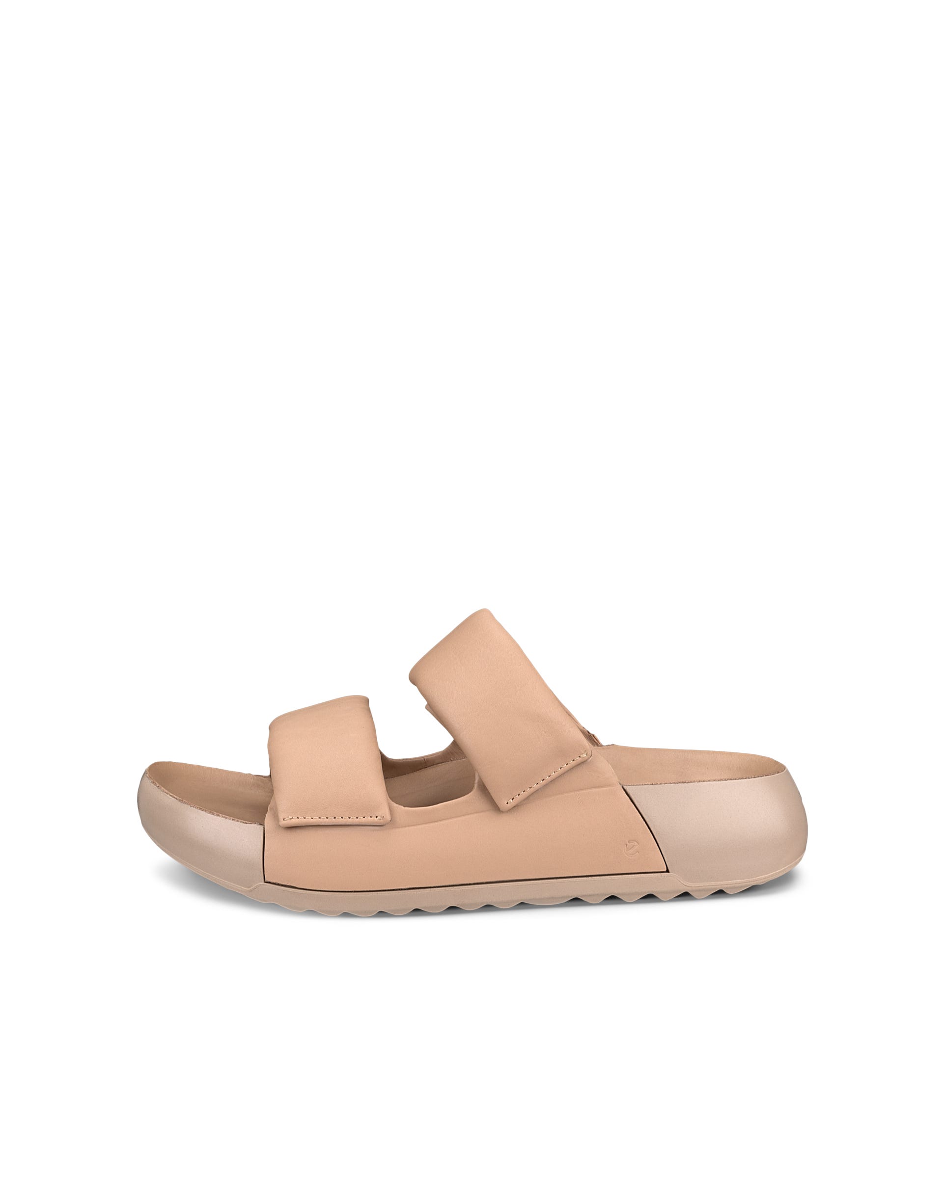 ECCO® Cozmo PF sandaler i læder med to remme til damer - Brun - Outside