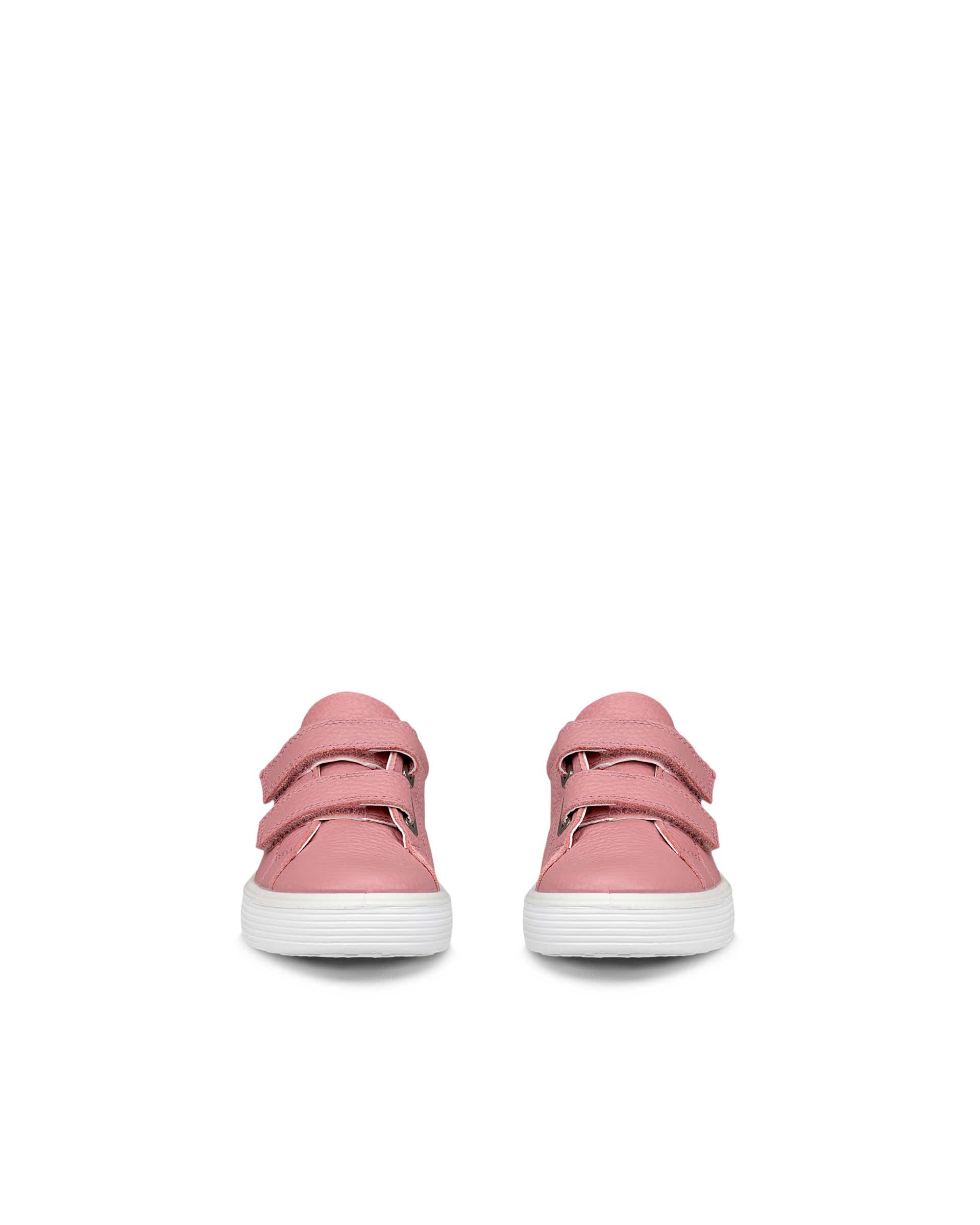 ECCO® Soft 60 sneakers i læder til børn - Pink - Front pair
