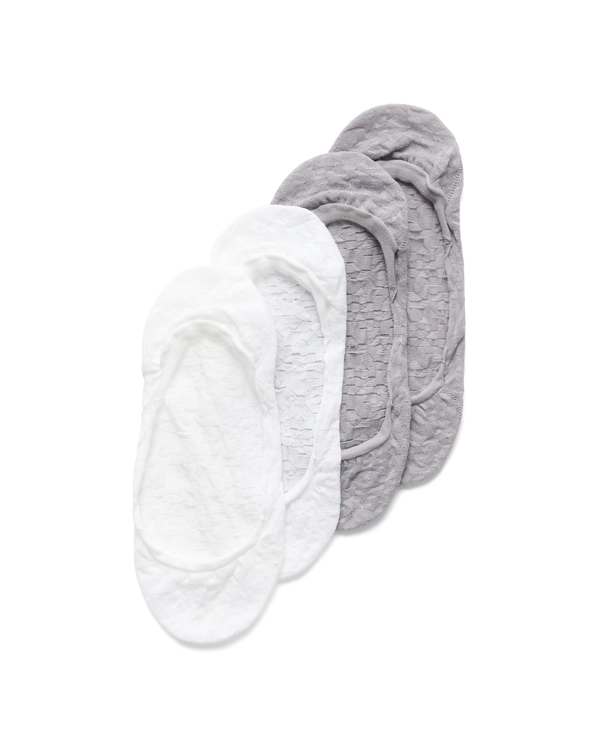 ECCO Footies (2 Pairs Pack) — Gray