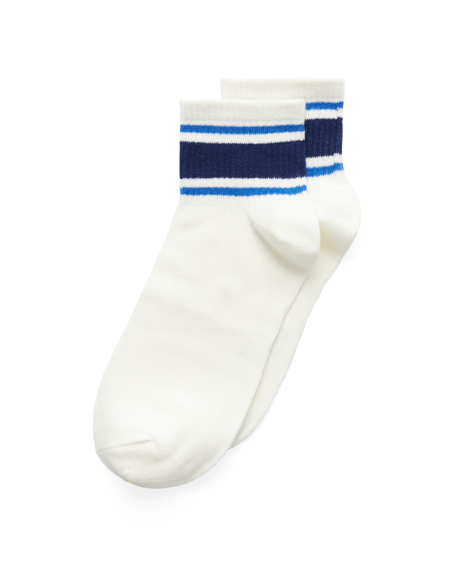 ECCO Low Cut Sports Socks - White - Detail-1