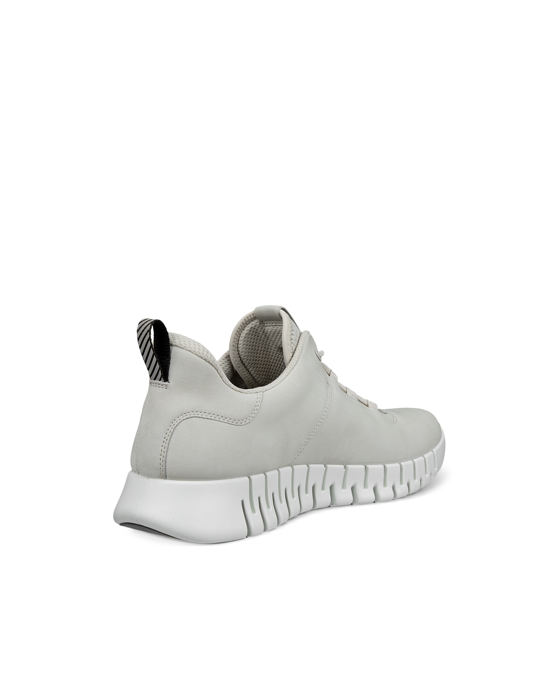 ECCO Gruuv Flexible Sole Men メンズ レザースニーカー - グレー - Back