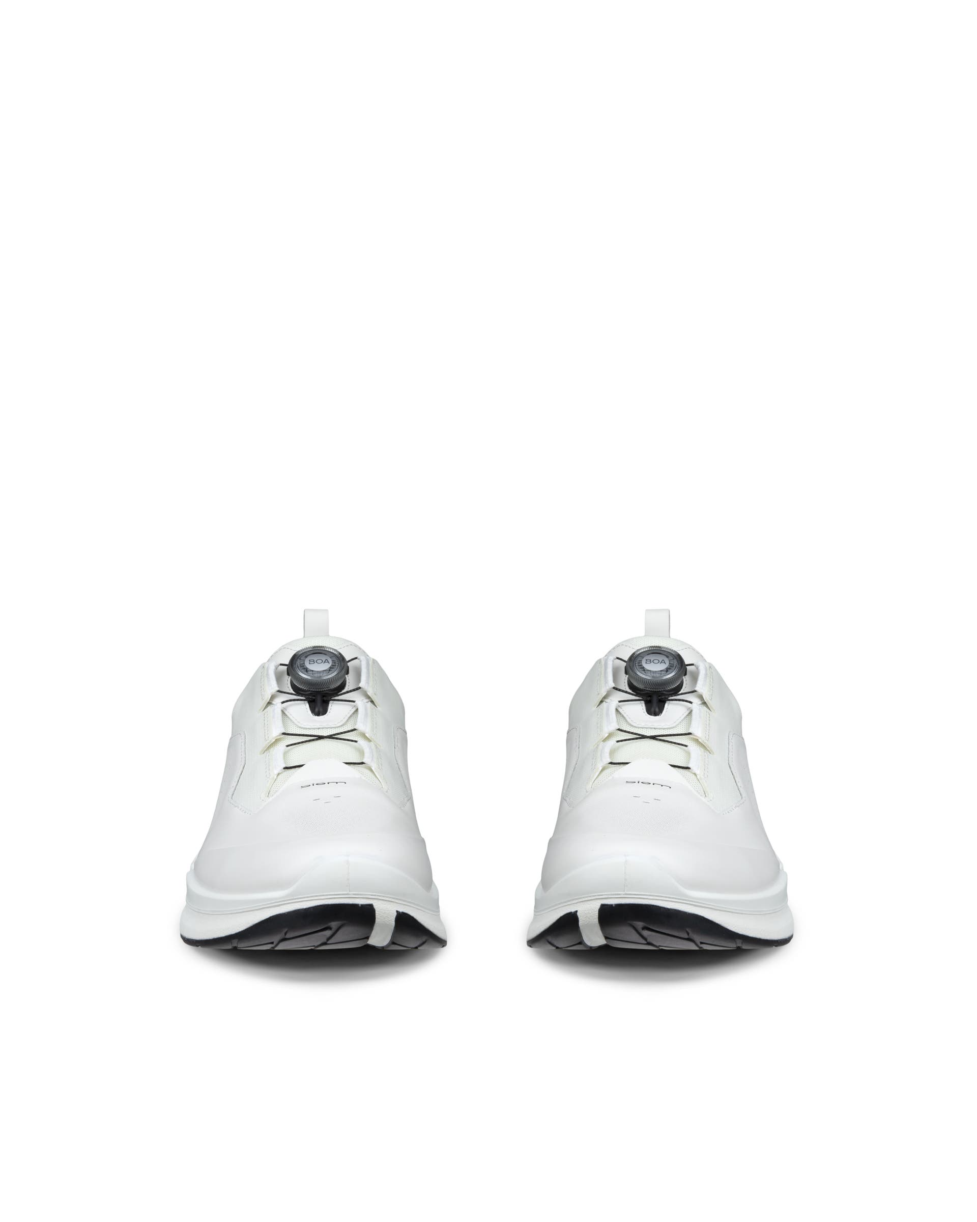 ECCO BIOM 2.2 メンズ レザースニーカー - ホワイト - Front pair