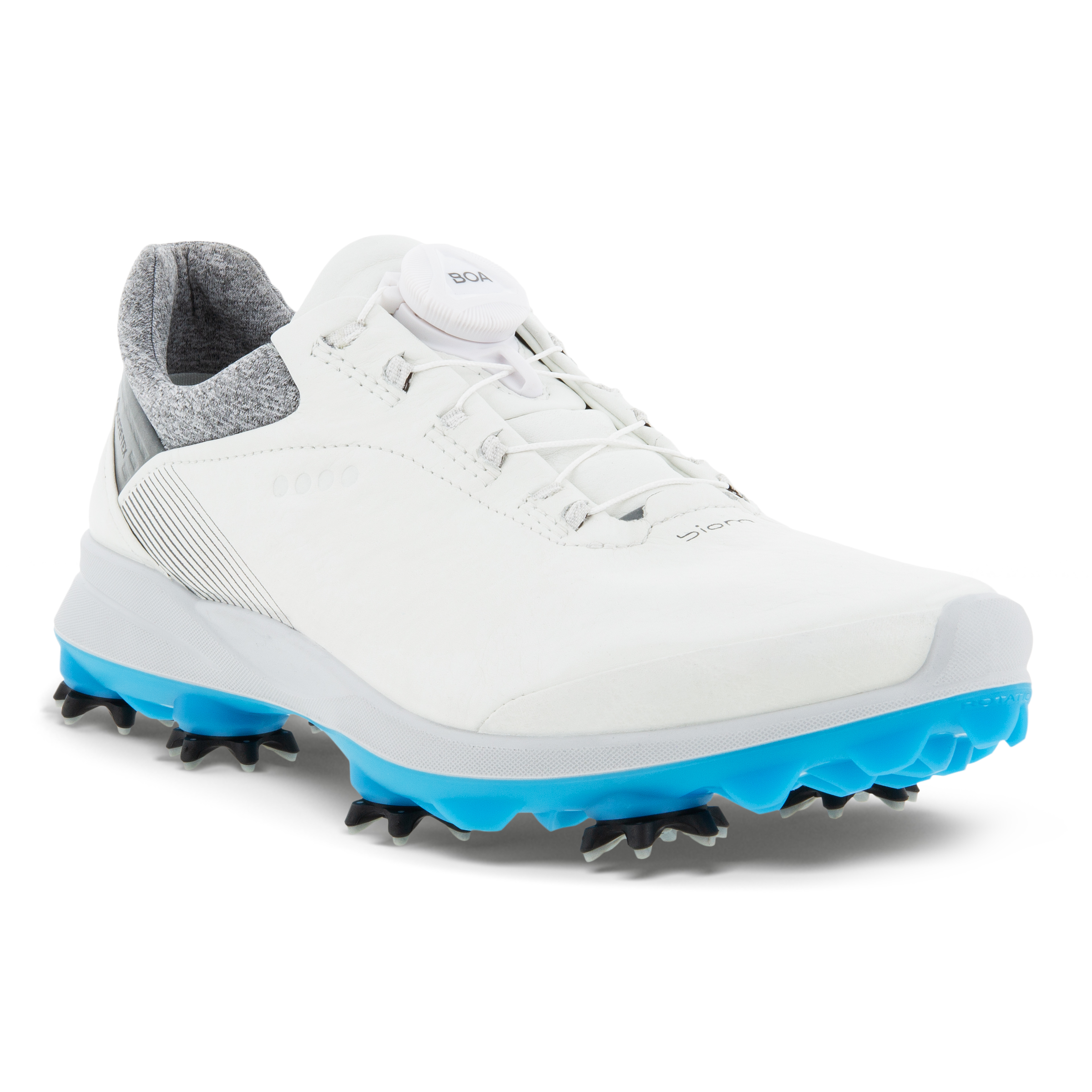 ECCO Golf BIOM G3 ウィメンズ レザーGore-Texゴルフスパイク | ホワイト