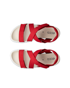 ECCO Soft Sandal — Red 5