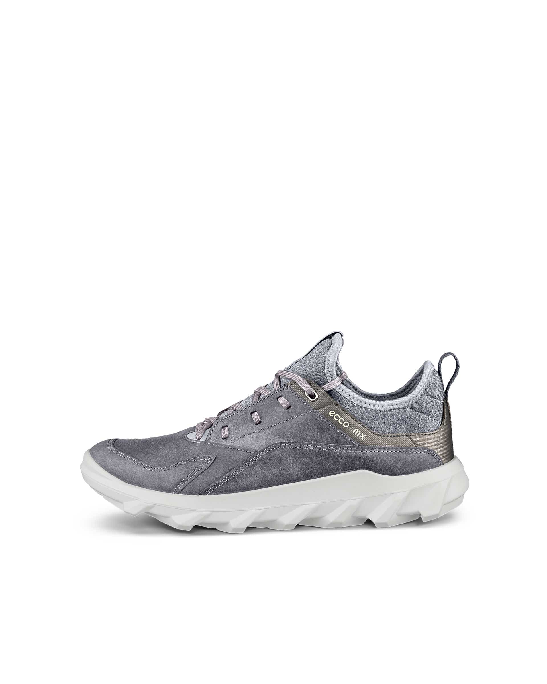Women's ECCO® MX Nubuck Outdoor Trainer - Grey - Outside