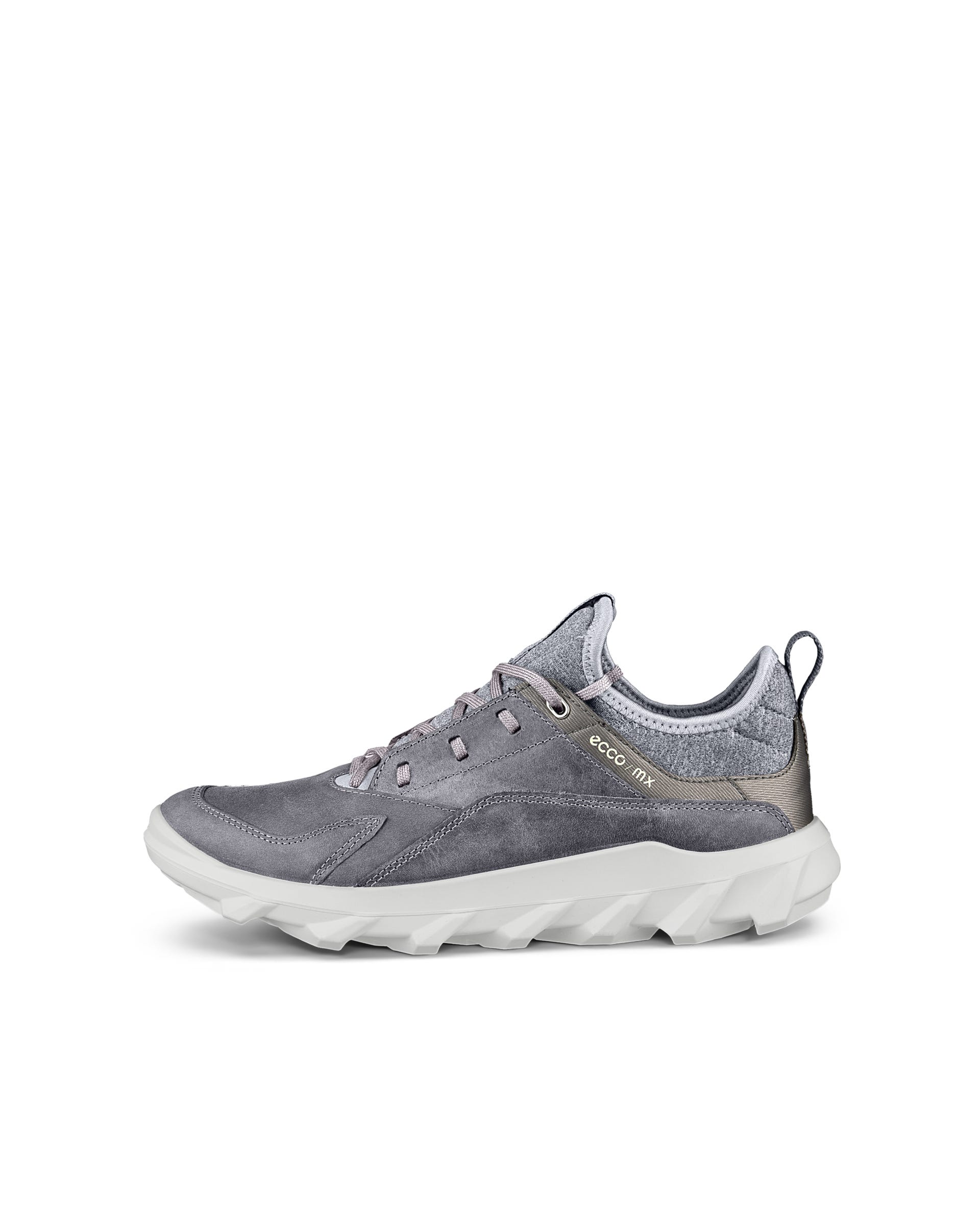 Women's ECCO® MX Nubuck Outdoor Trainer - Grey - Outside