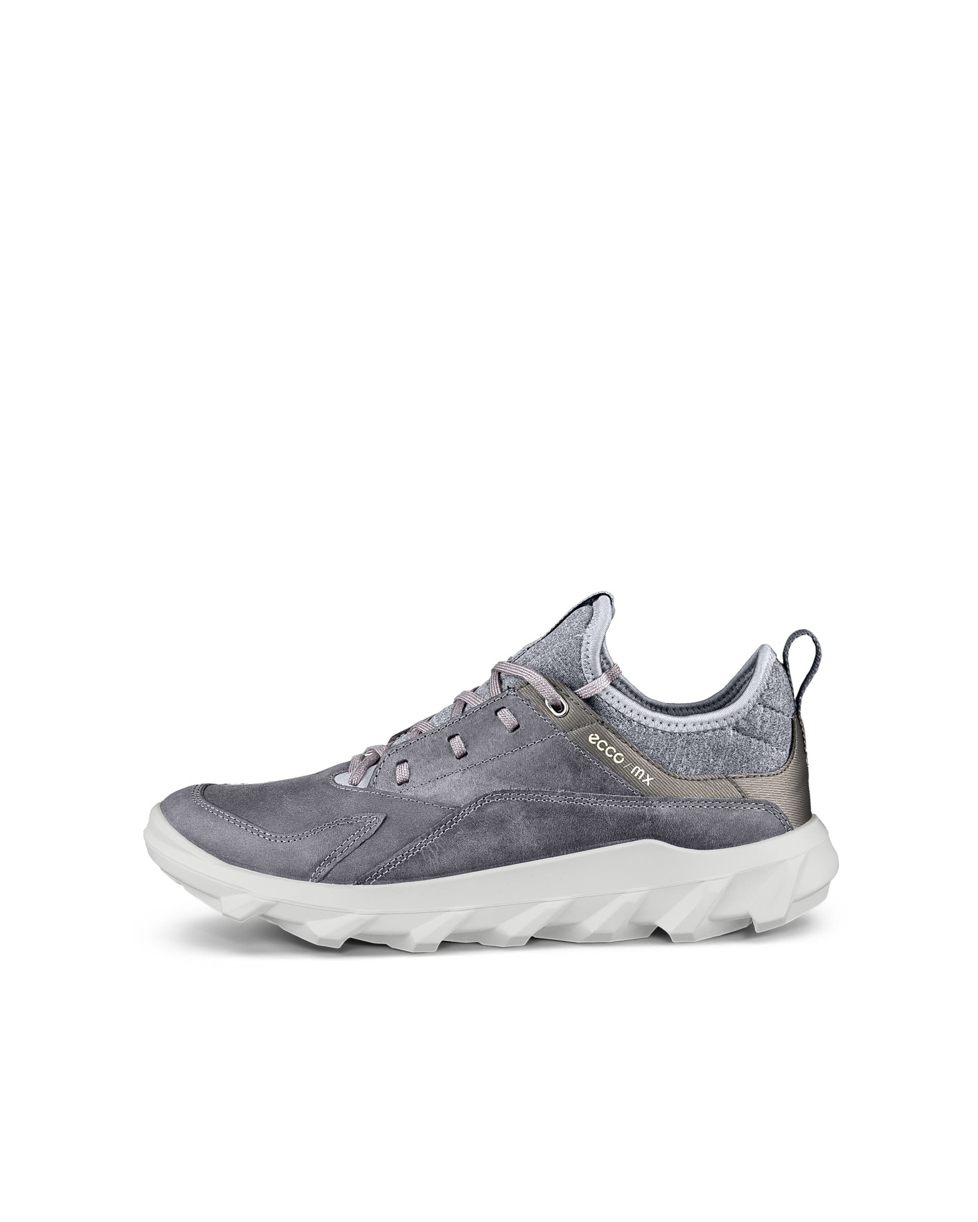 Women's ECCO® MX Nubuck Outdoor Trainer - Grey - Outside