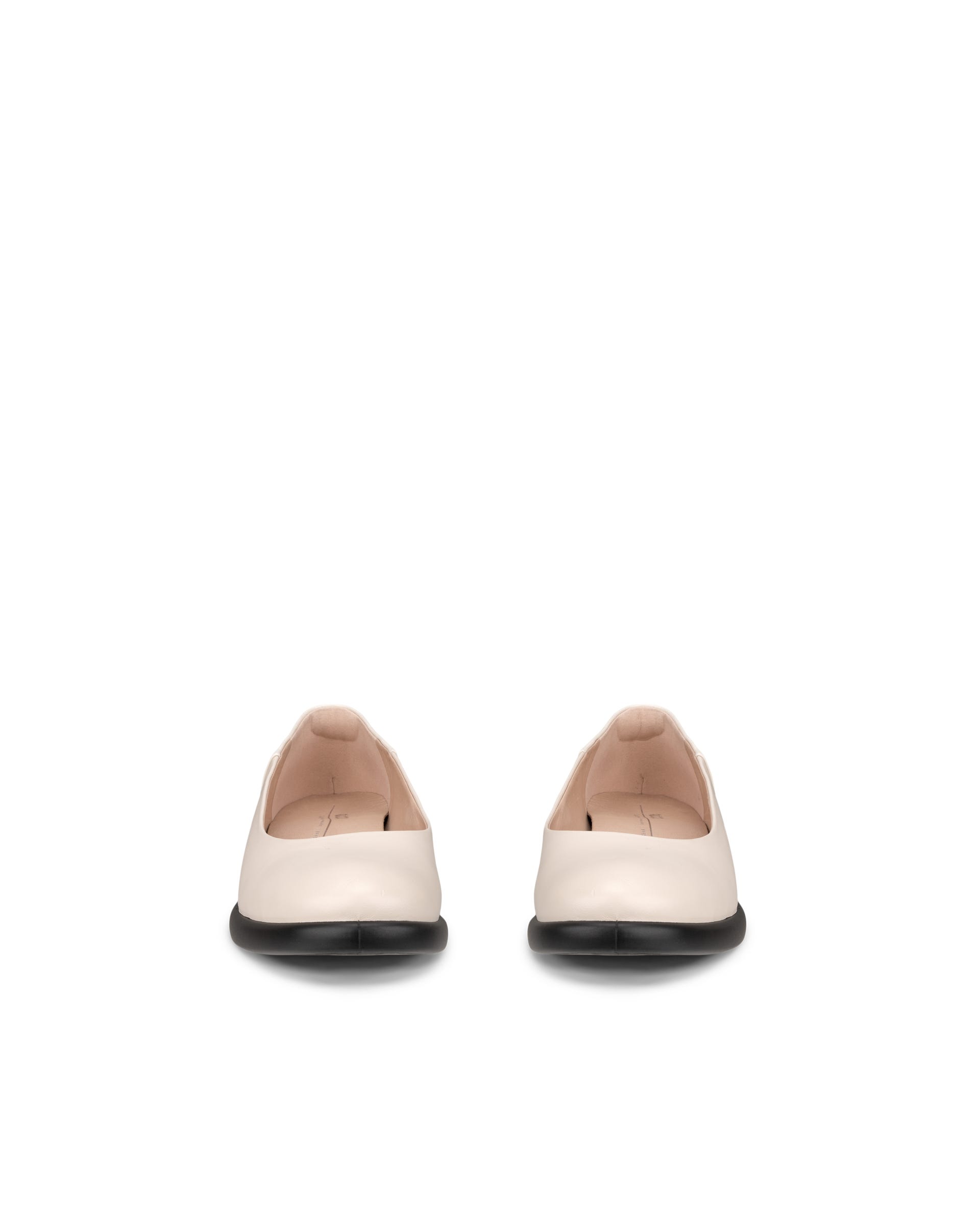 ECCO® Sculpted LX Damen Lederballerina - Beige - Front pair