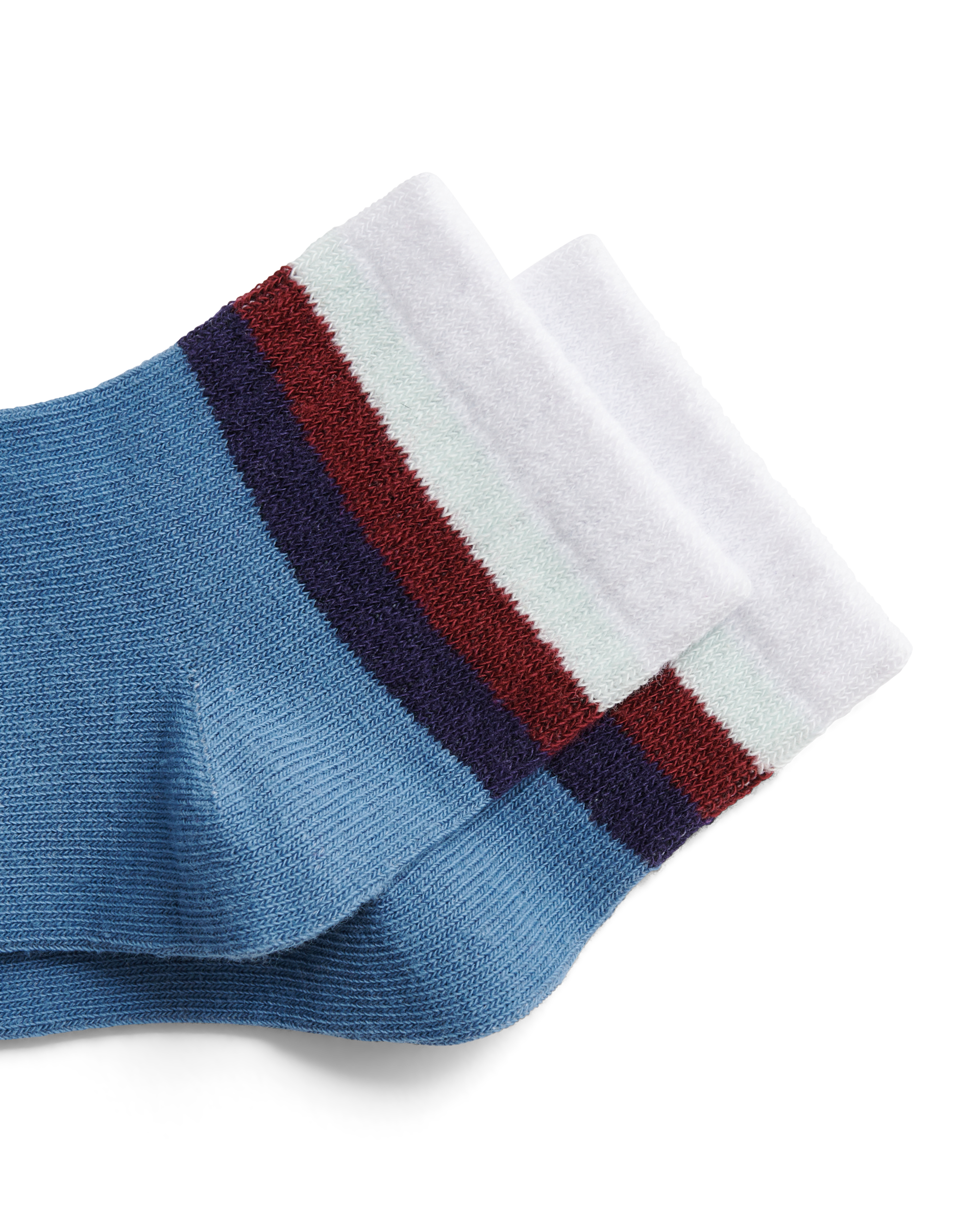 ECCO Play Retro Ankle Cut 2-Pa — Blue