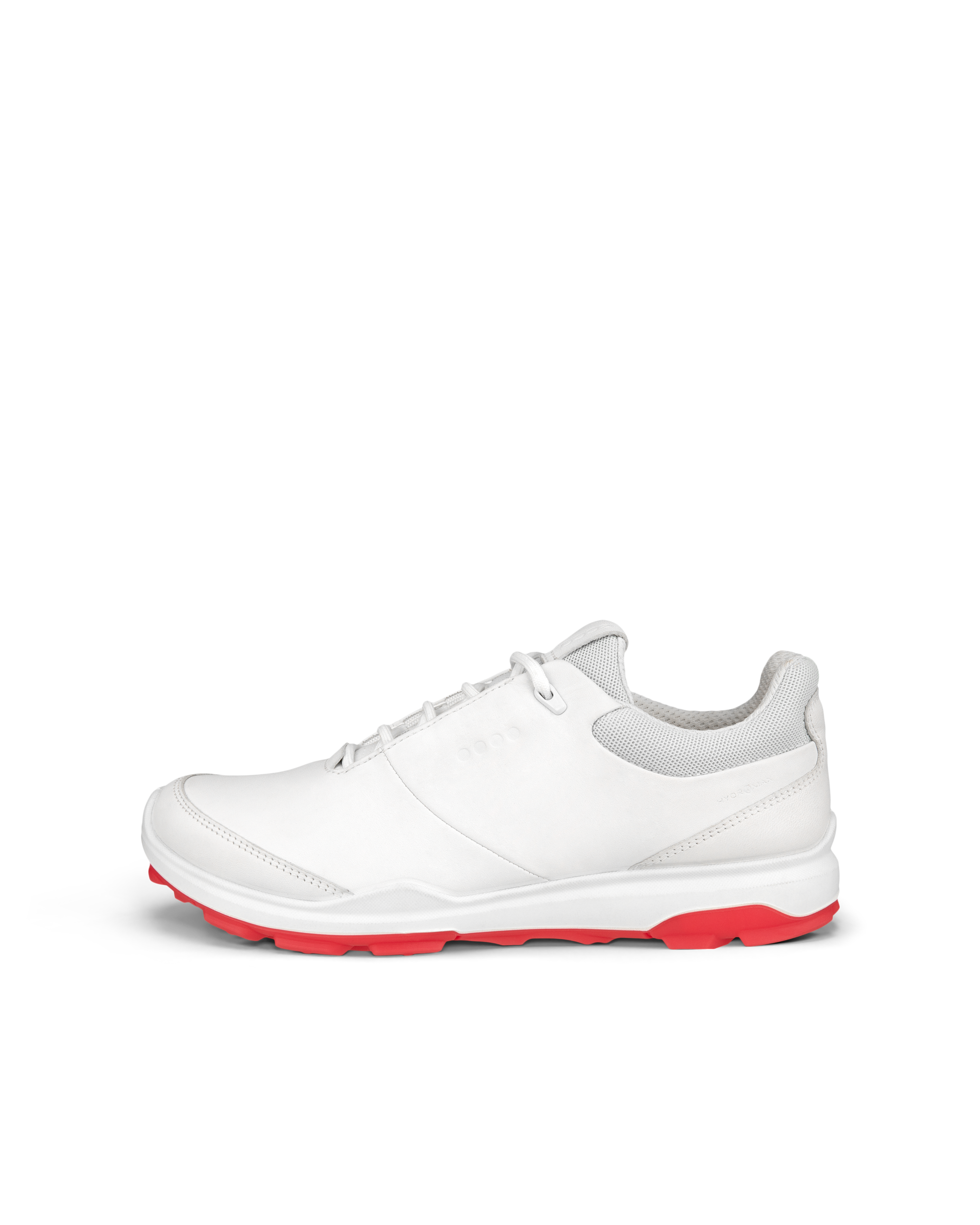 Women's ECCO® Golf Biom Hybrid 3 Leather Golf Shoe | White Women's ECCO® Golf Biom Hybrid 3 Leather Golf Shoe | White