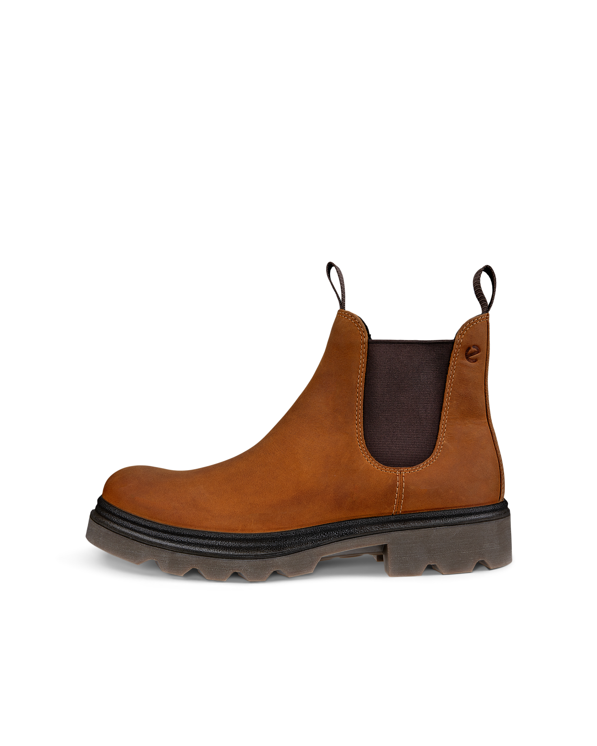 ECCO Grainer メンズ ヌバックチェルシーブーツ | ブラウン