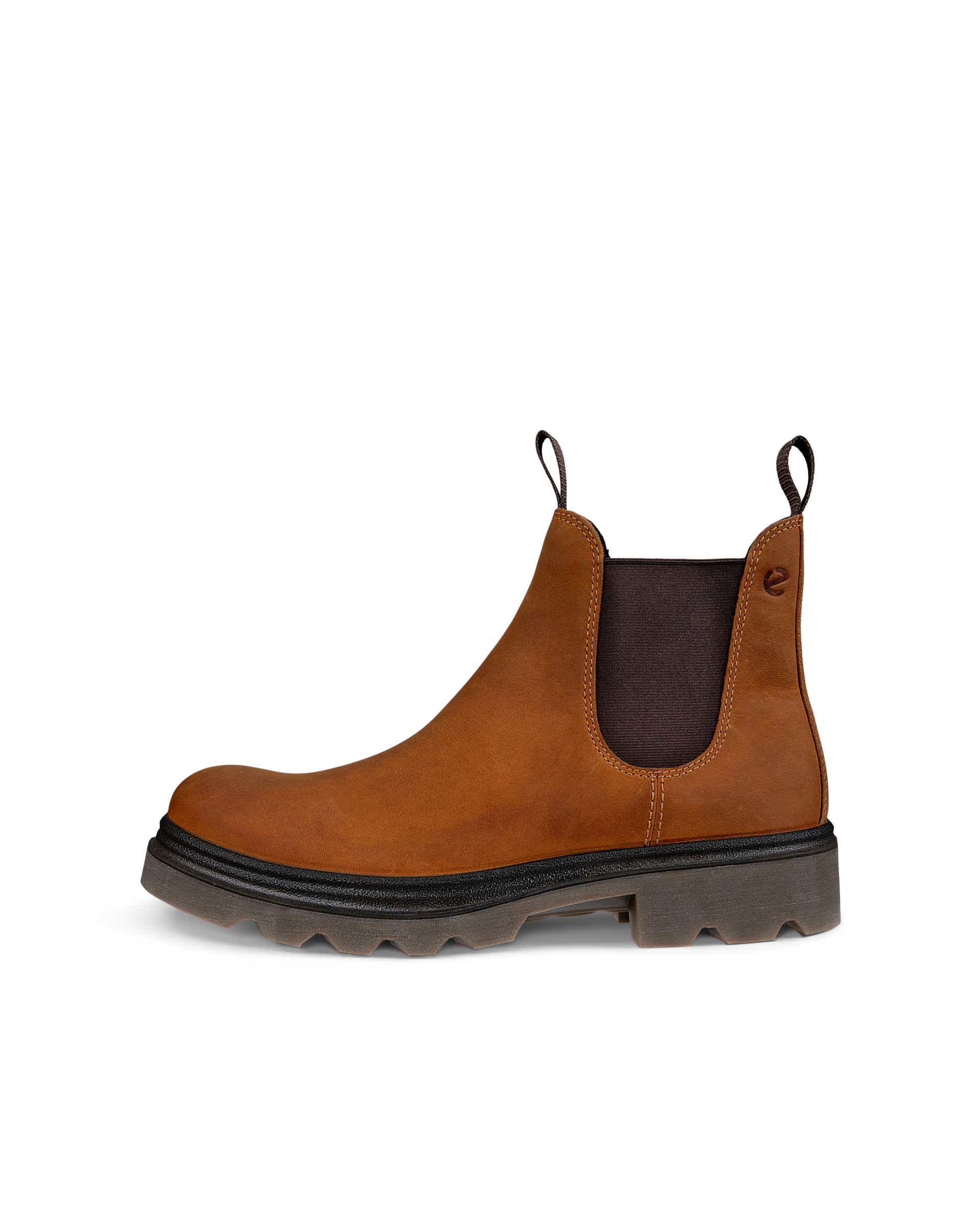 ECCO® Grainer Herren Chelsea Boot aus Nubukleder Braun
