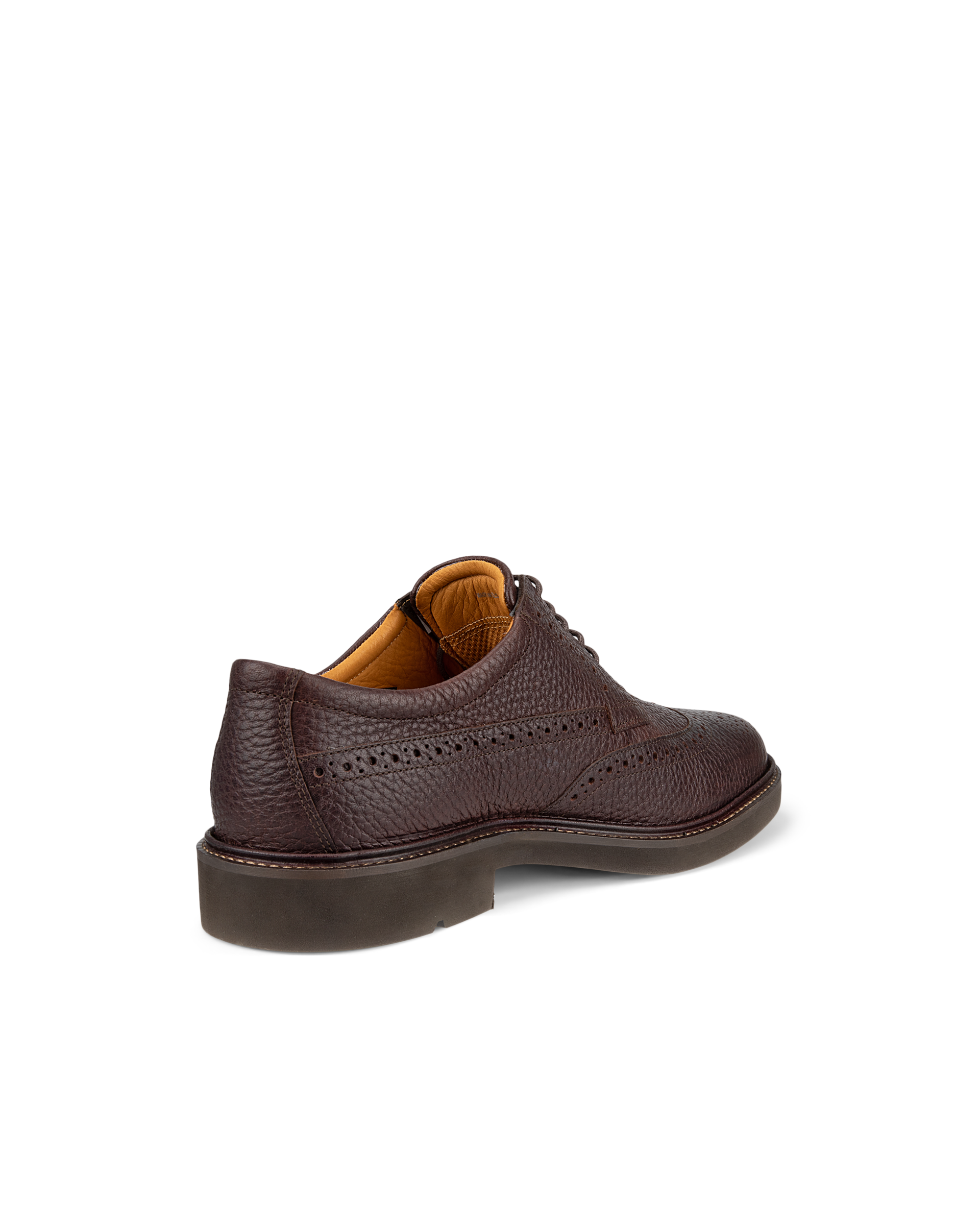ECCO Metropole London メンズ レザーブローグシューズ - ブラウン - Back