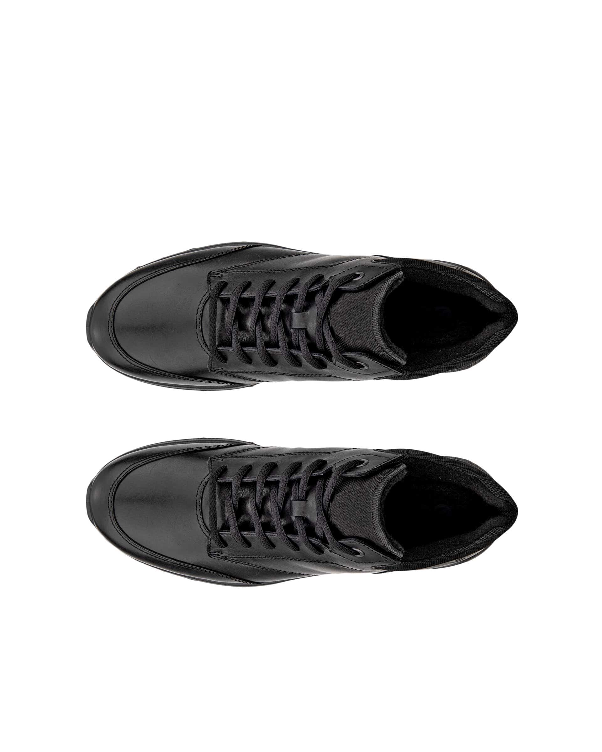 ECCO® IRVING muške kožne gležnjače - Crna - Top left pair