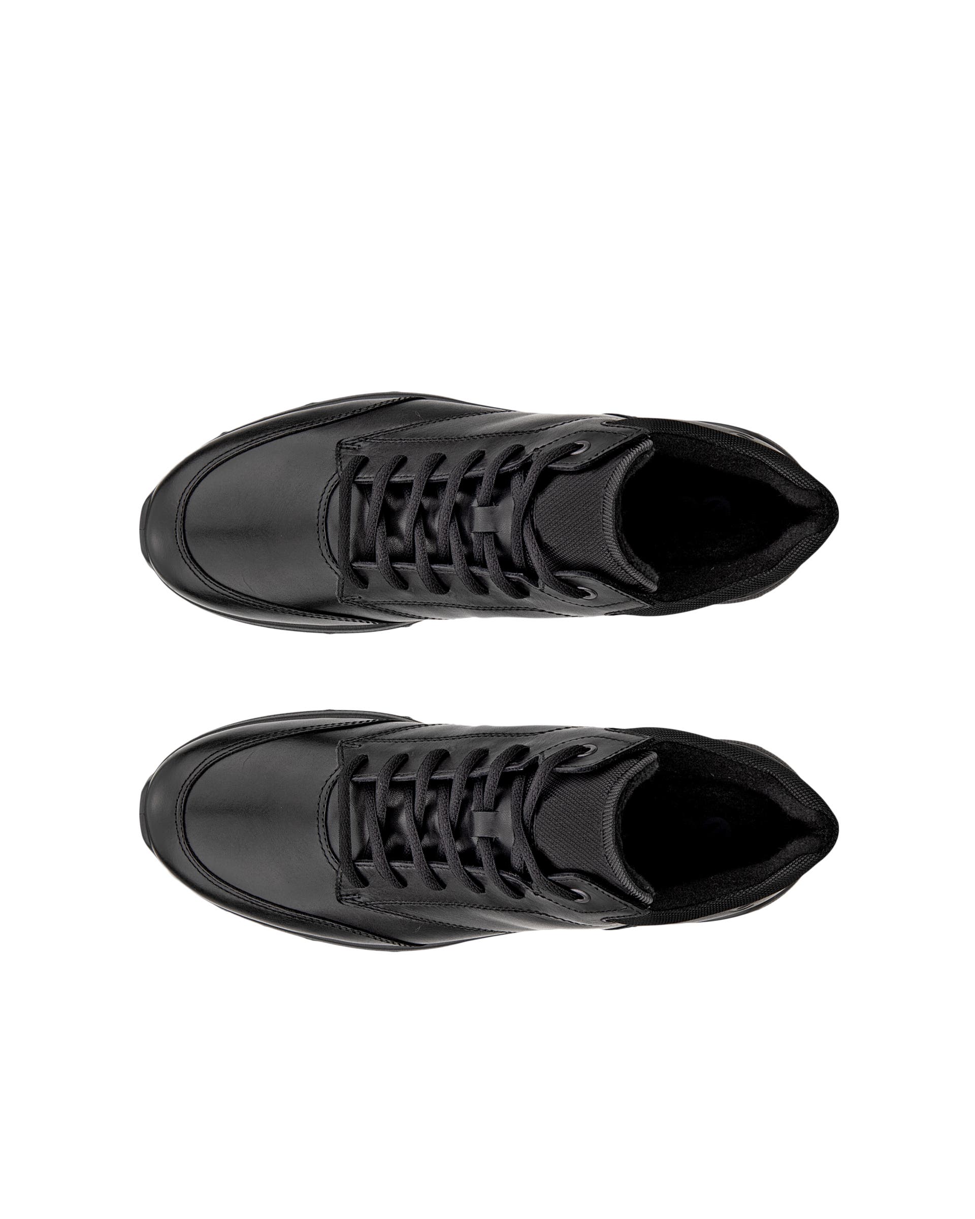 ECCO® IRVING muške kožne gležnjače - Crna - Top left pair