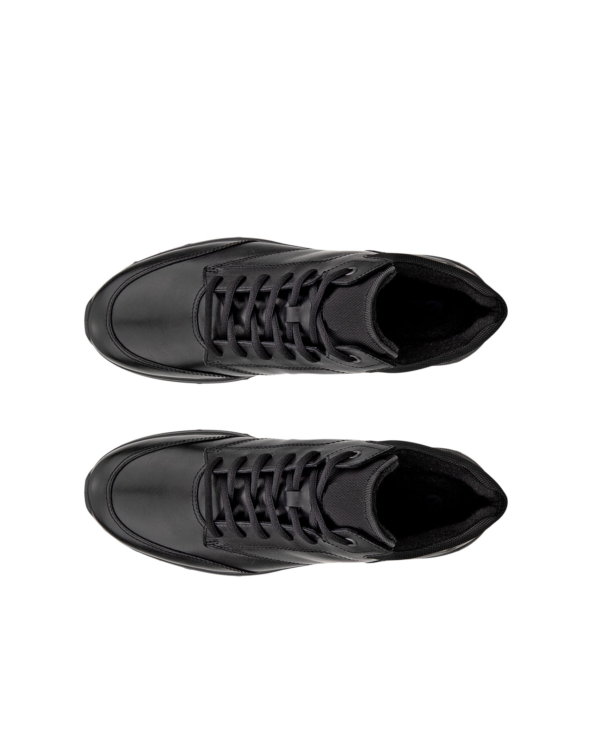 ECCO® IRVING muške kožne gležnjače - Crna - Top left pair