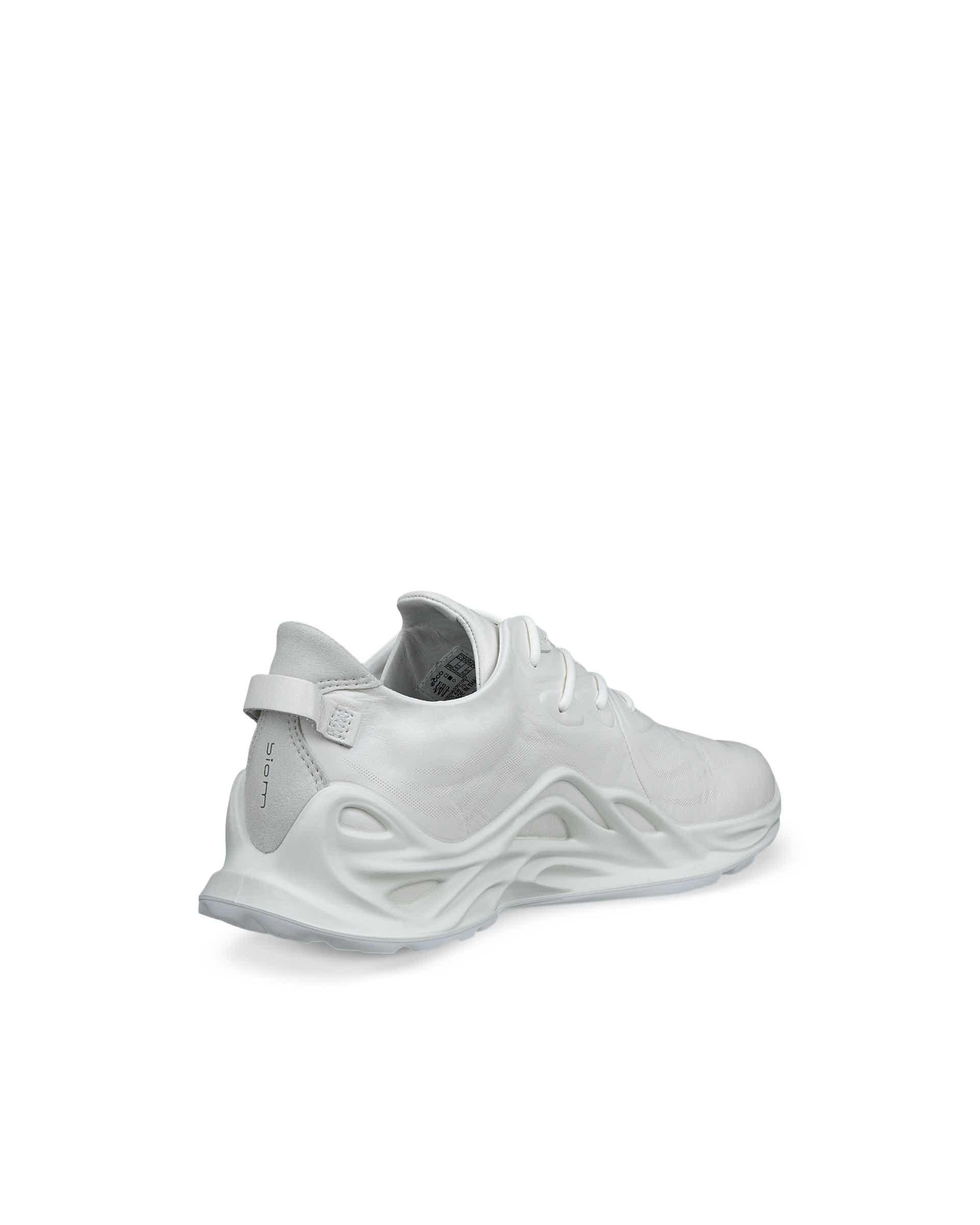 ECCO® Biom Infinite Damen Sneaker aus Leder & Textil - Weiß - Back