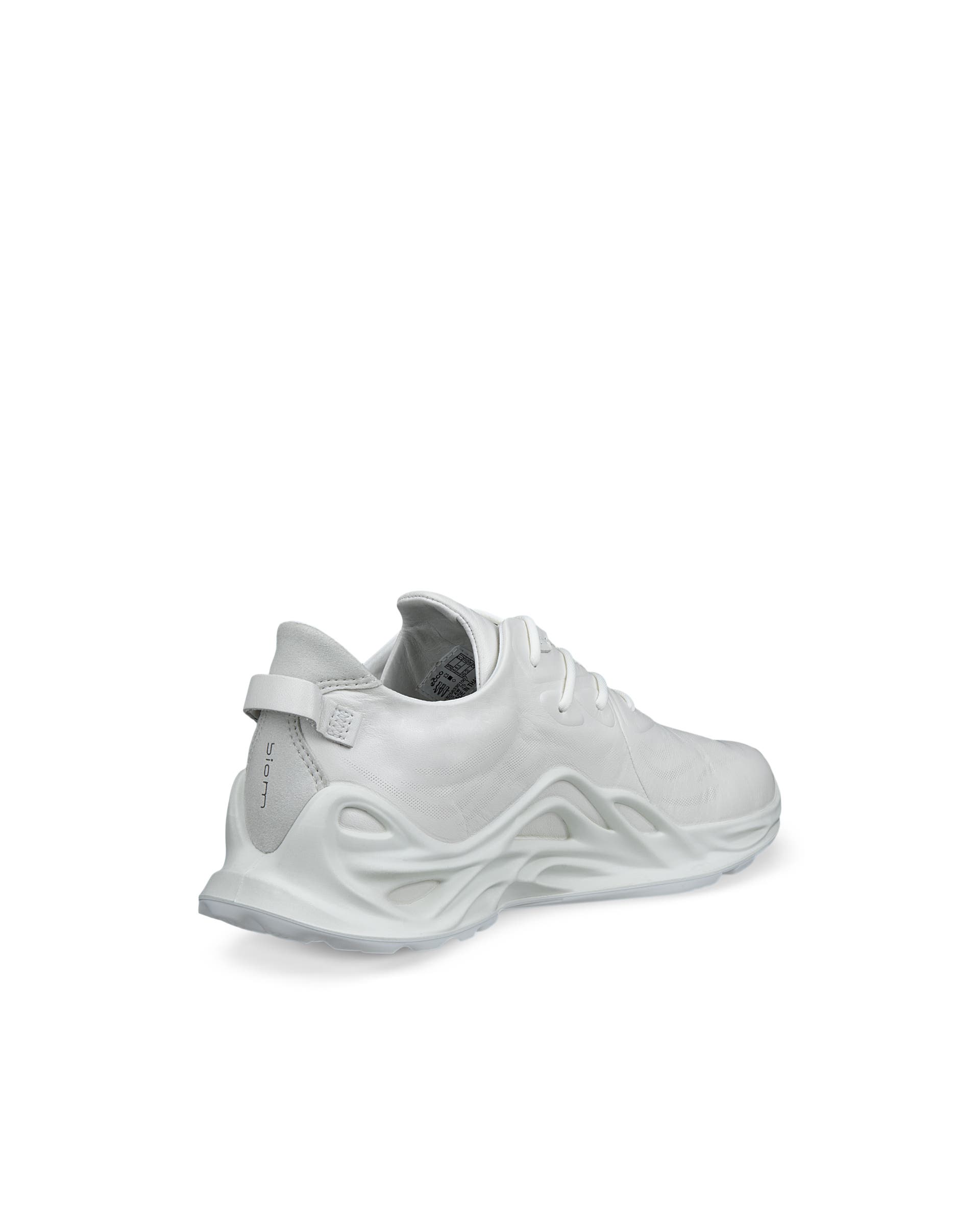 ECCO® Biom Infinite Damen Sneaker aus Leder & Textil - Weiß - Back