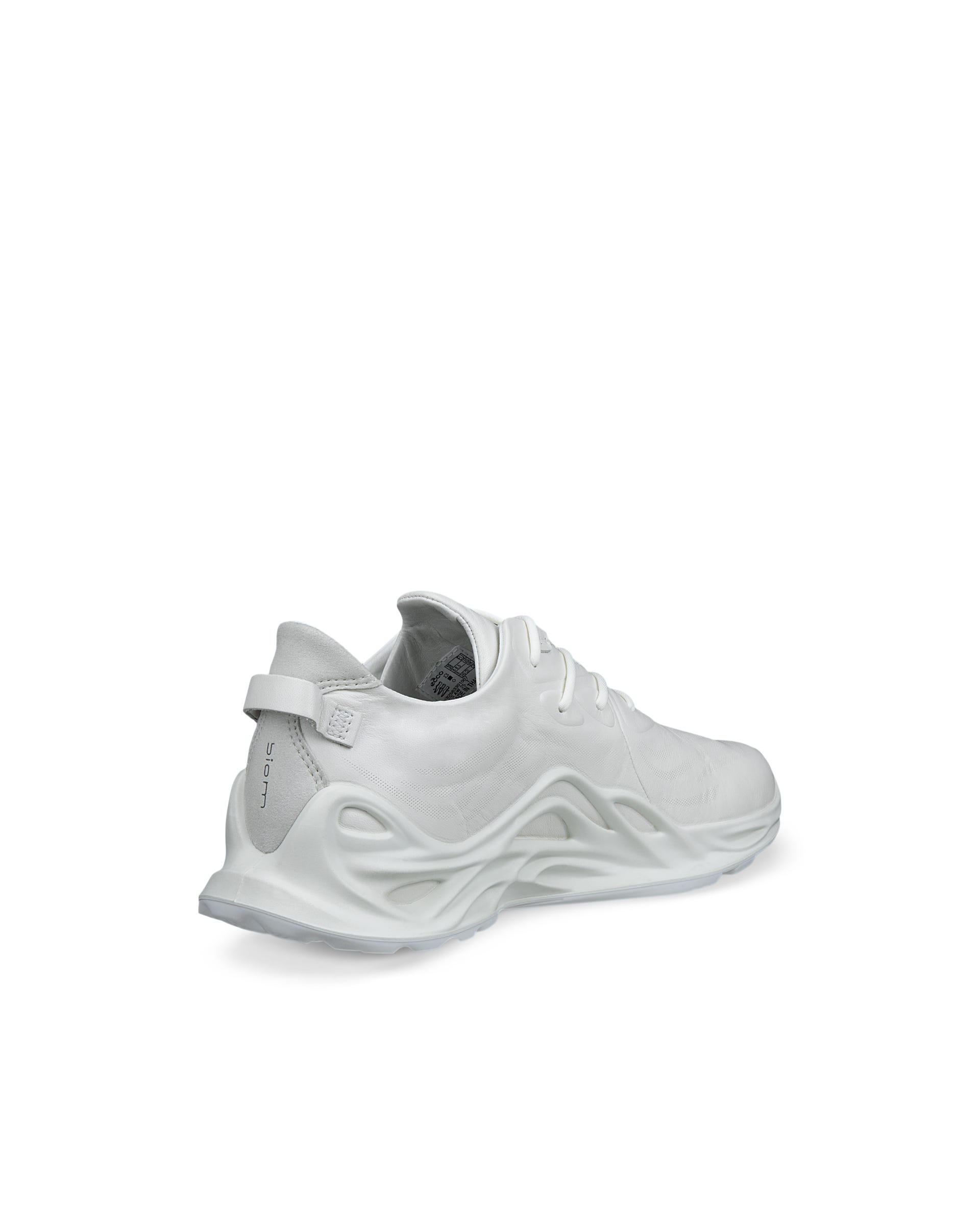 ECCO® Biom Infinite Damen Sneaker aus Leder & Textil - Weiß - Back