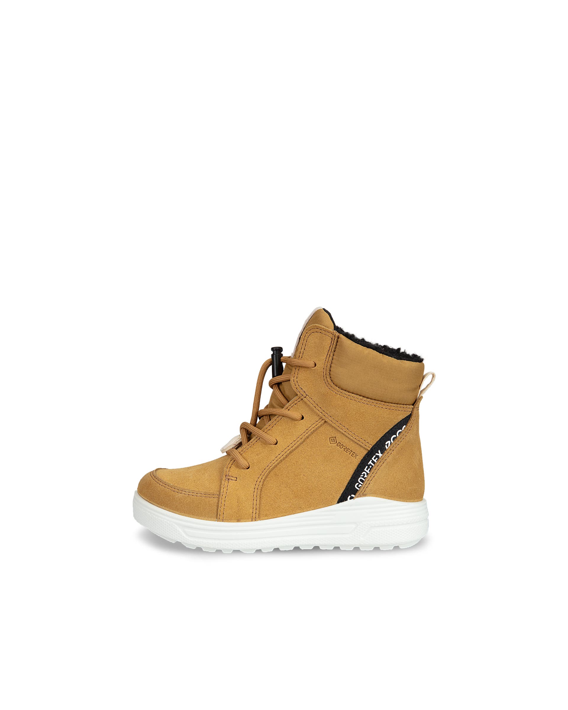 Kids' ECCO® Urban Snowboarder Suede Gore-Tex Winter Boot - Brown - Outside