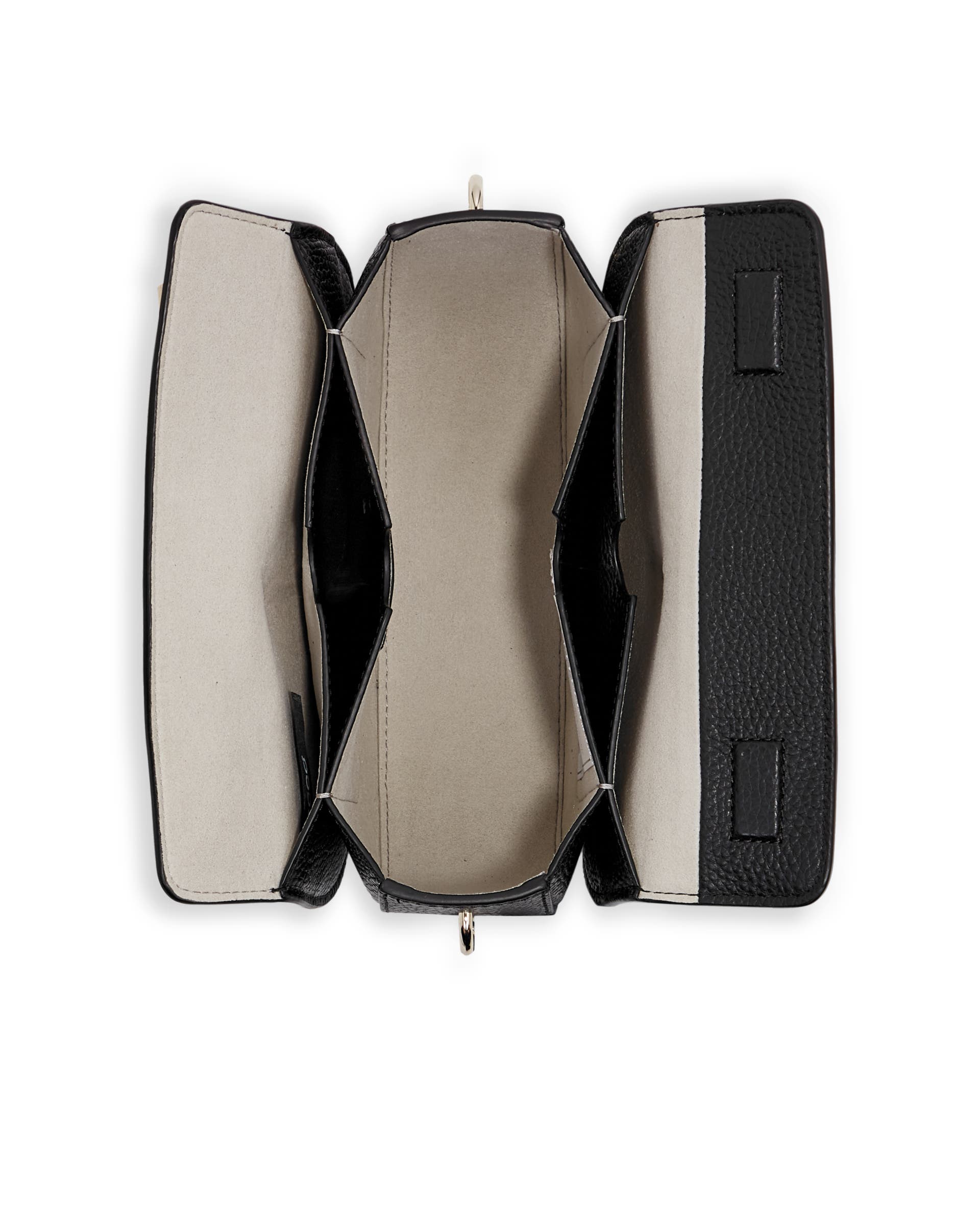 ECCO Textureblock レザーサドルバッグ - ブラック - Birdeye