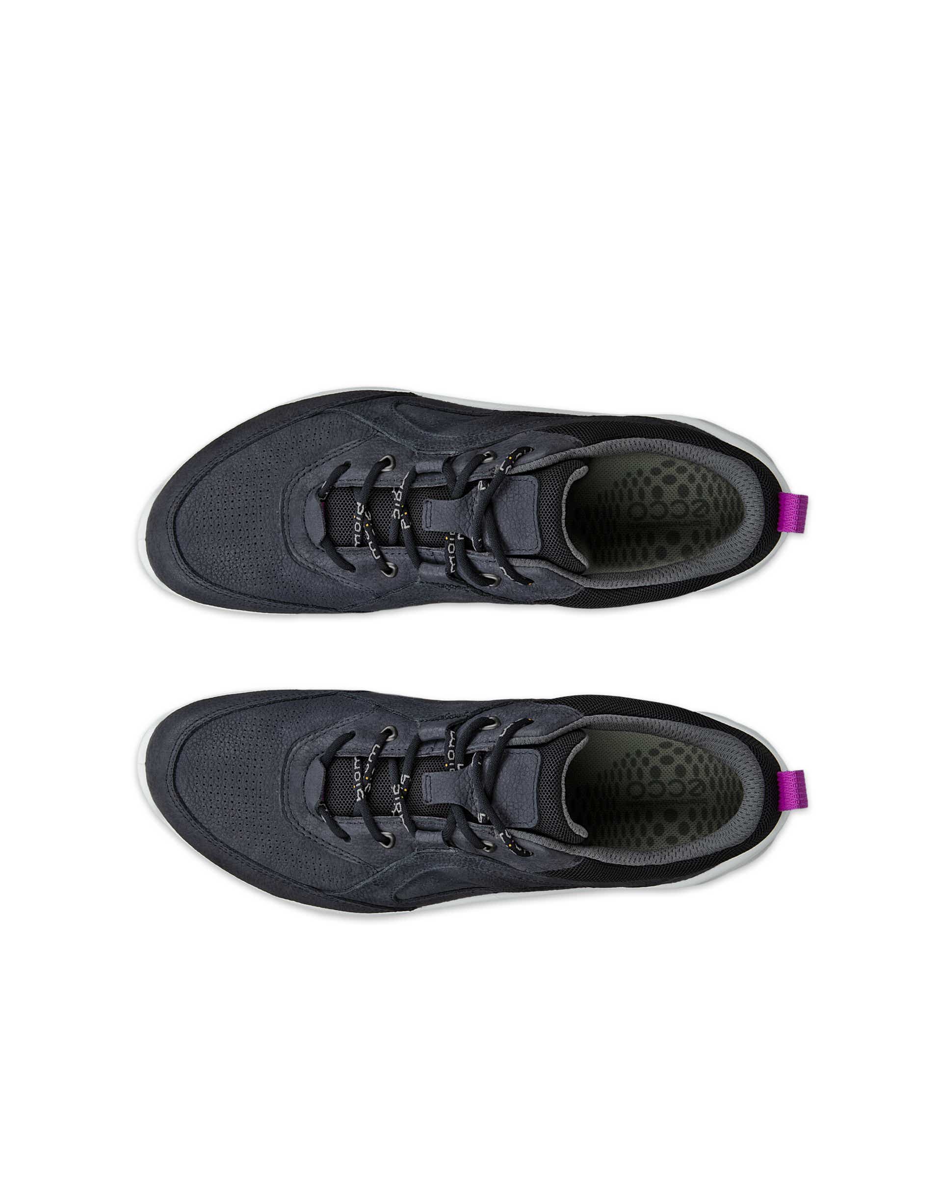 ECCO® BIOM ENERGI Nubucksneaker dam - Svart - Top left pair