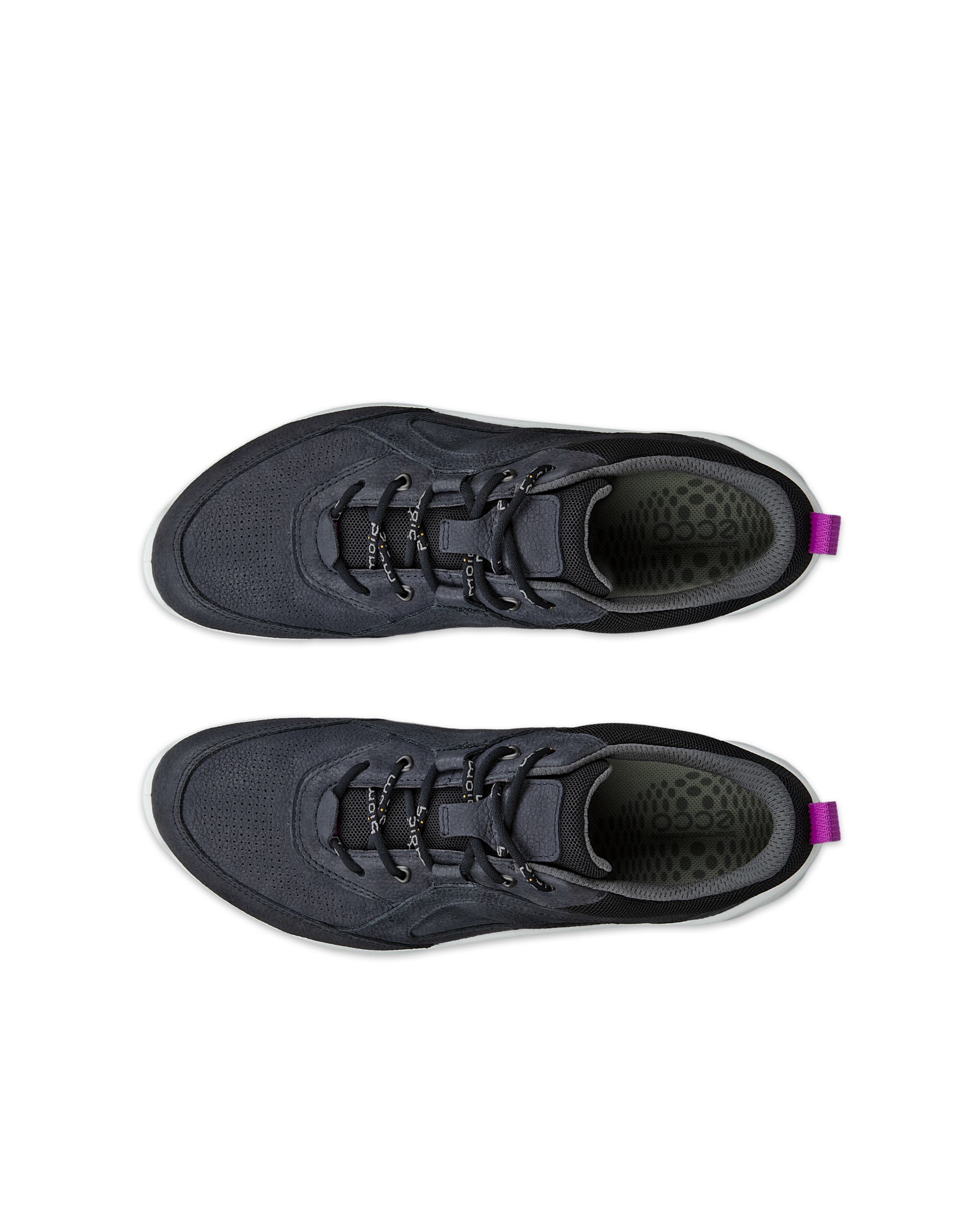 ECCO® BIOM ENERGI Nubucksneaker dam - Svart - Top left pair