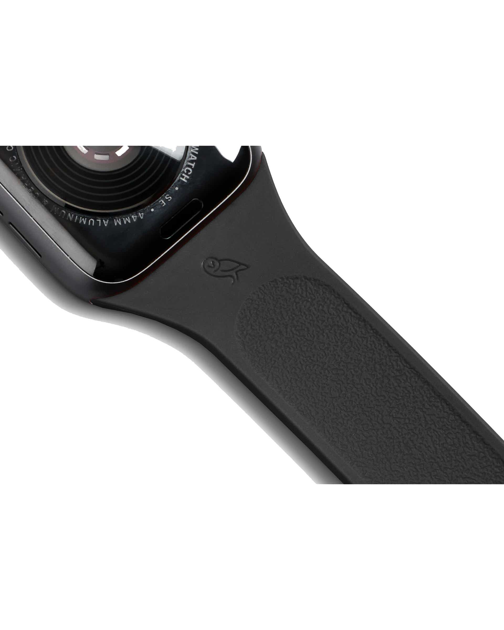 ECCO X Bellroy Smart Watch Strap 42-49mm レザースマートウォッチストラップ - ブラック - Detail-1
