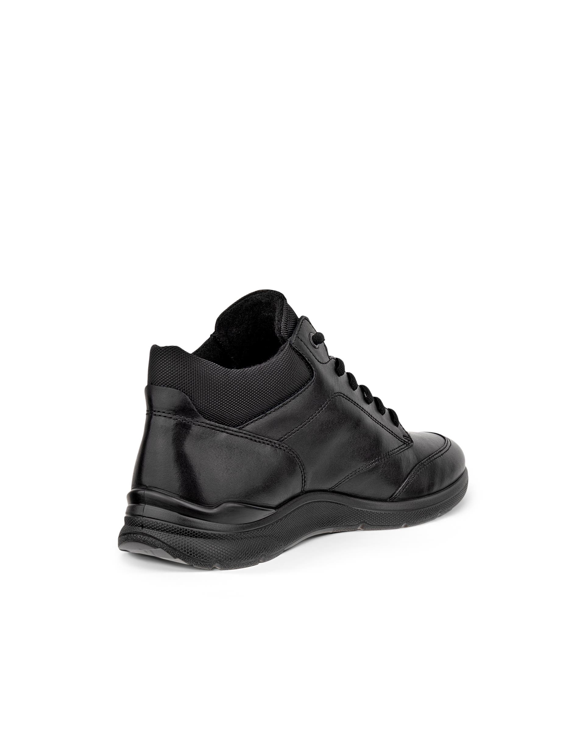 ECCO® IRVING muške kožne gležnjače - Crna - Back