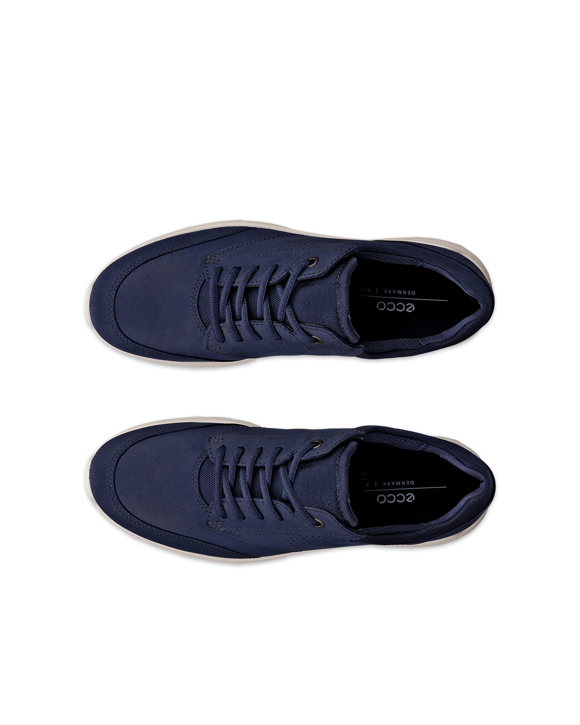 ECCO® Irving férfi nubuk cipő - Kék - Top left pair