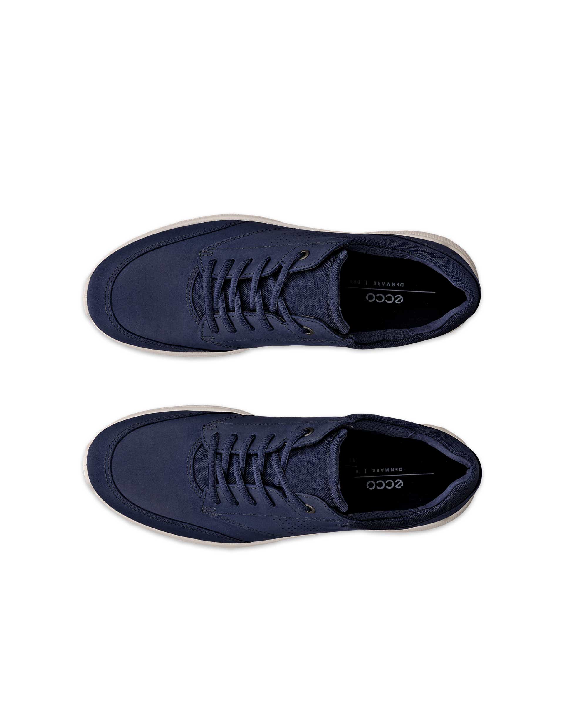 ECCO® Irving Herren Nubuklederschuh - Blau - Top left pair