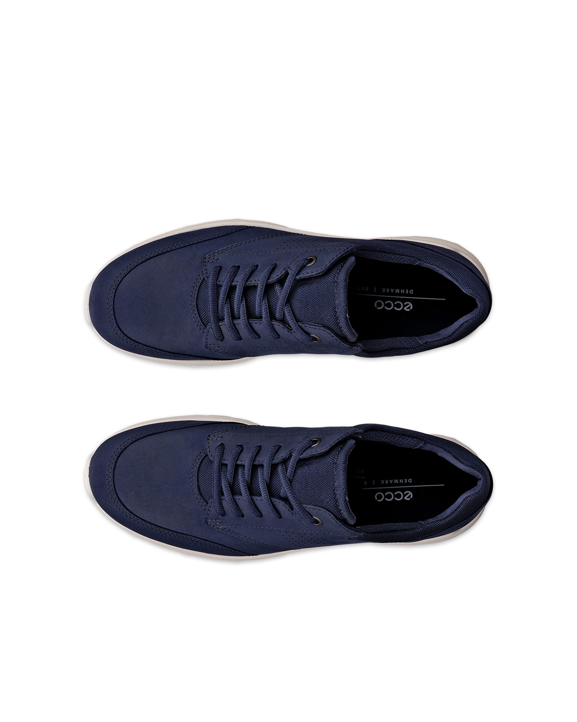 ECCO® Irving Herren Nubuklederschuh - Blau - Top left pair