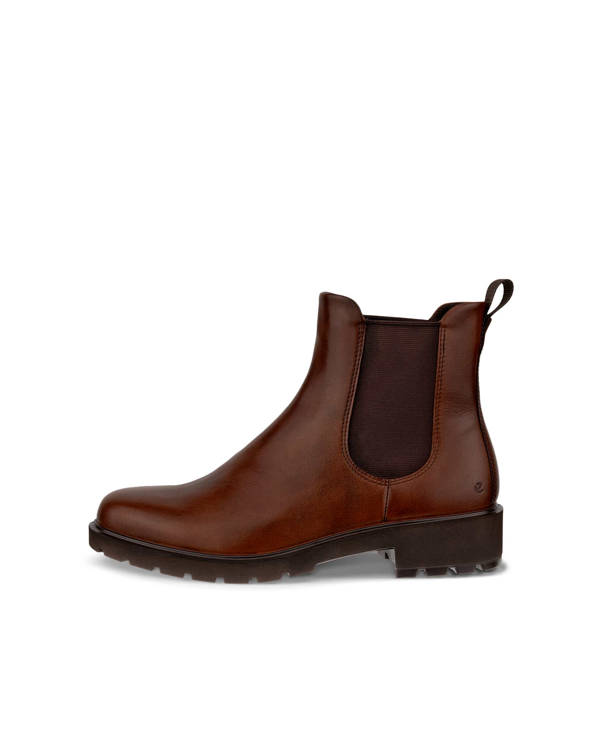 Women's ECCO® Metropole Vienna Leather Chelsea Boot - Brown - Outside
