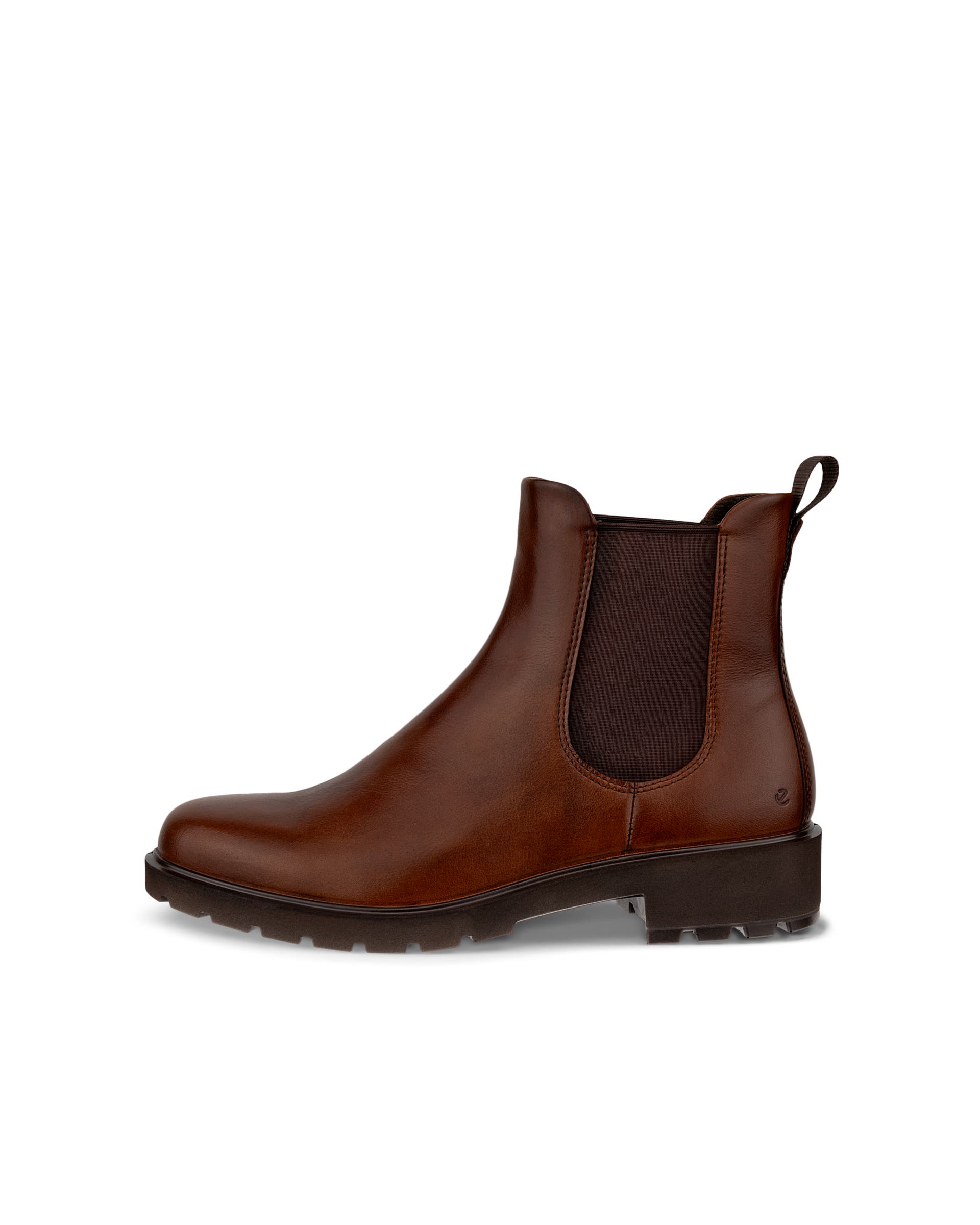 Women's ECCO® Metropole Vienna Leather Chelsea Boot - Brown - Outside