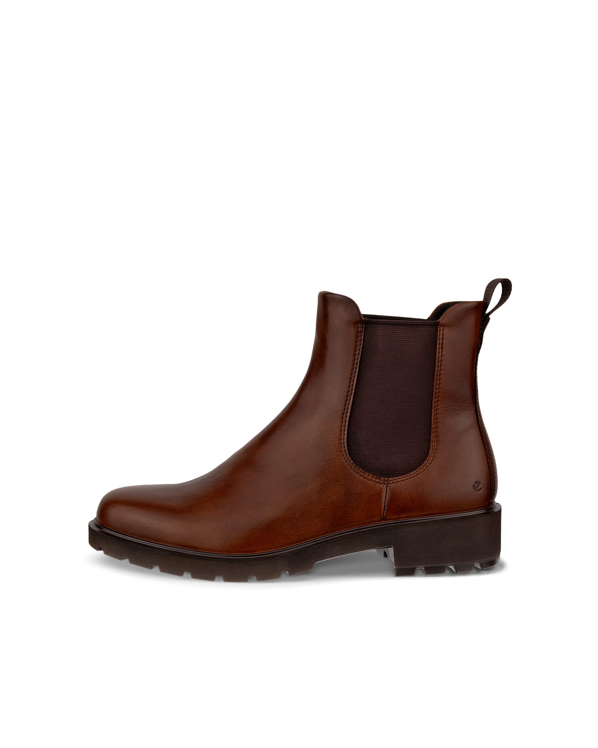 Women's ECCO® Metropole Vienna Leather Chelsea Boot - Brown - Outside