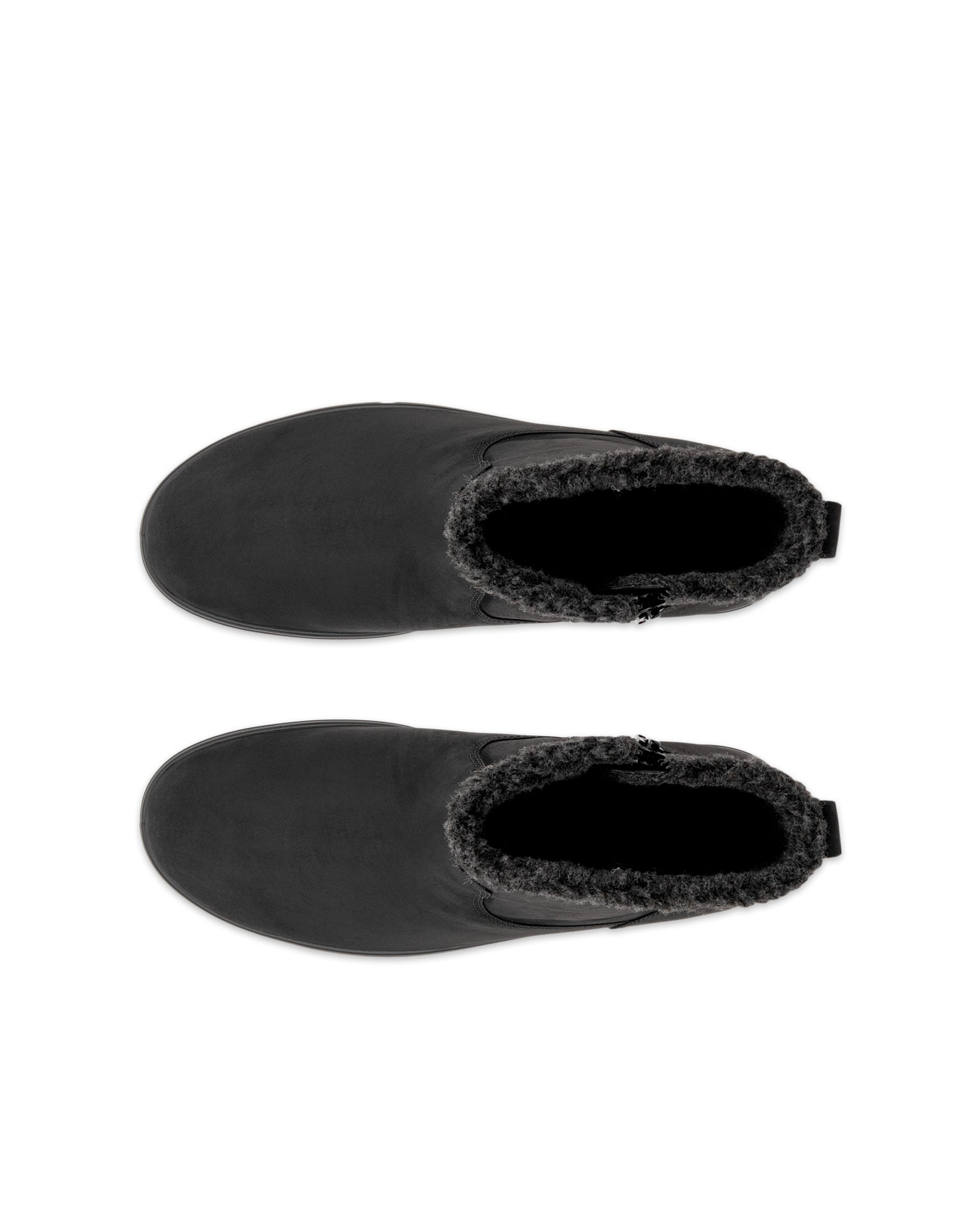 Naisten ECCO® Soft 7 Tred nupukkinahkaiset nilkkurit - Musta - Top left pair