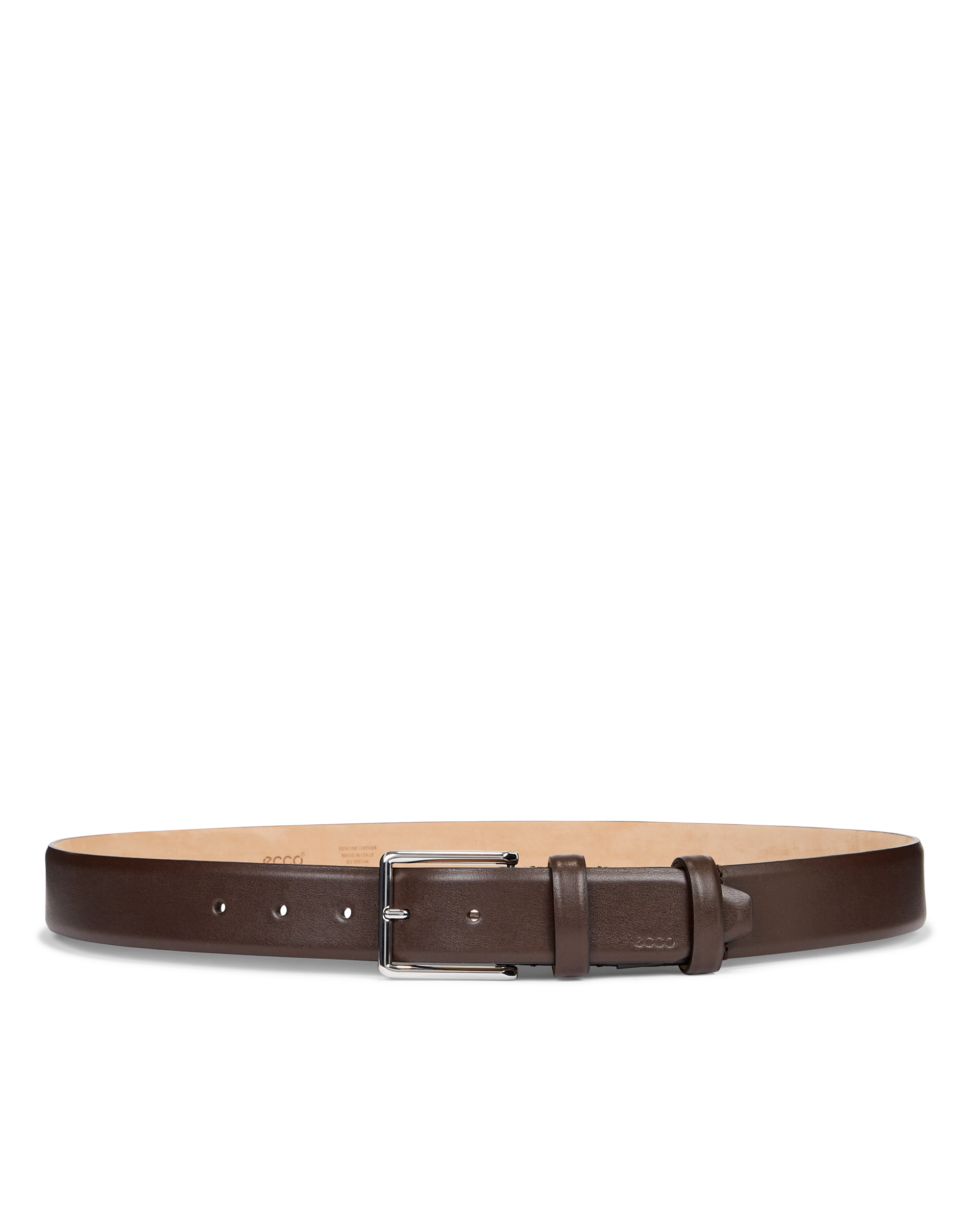 ECCO Belts Italian Stretch - Men's Leather Belt - Brown - 90