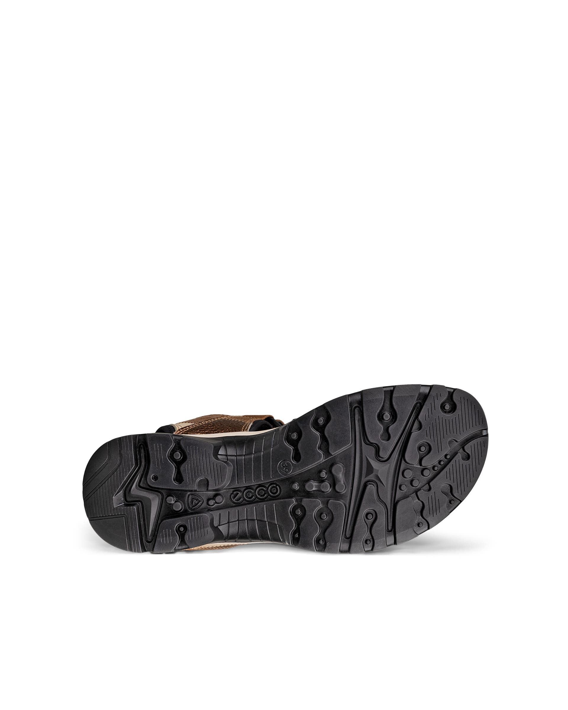 Dámské semišové turistické sandály ECCO® OFFROAD - Hnědá - Sole