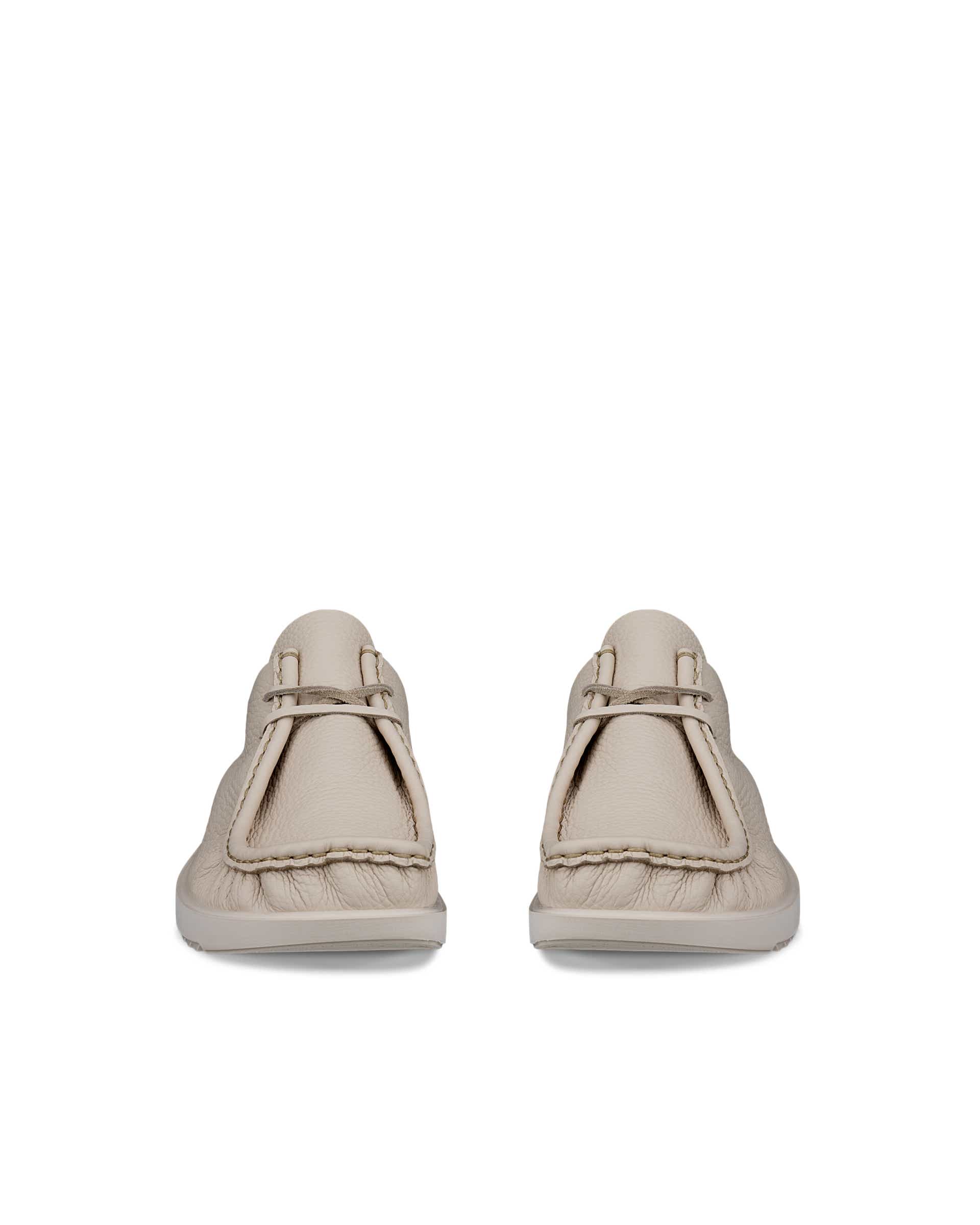 ECCO® JOKE Snörsko skinn herr - Beige - Front pair