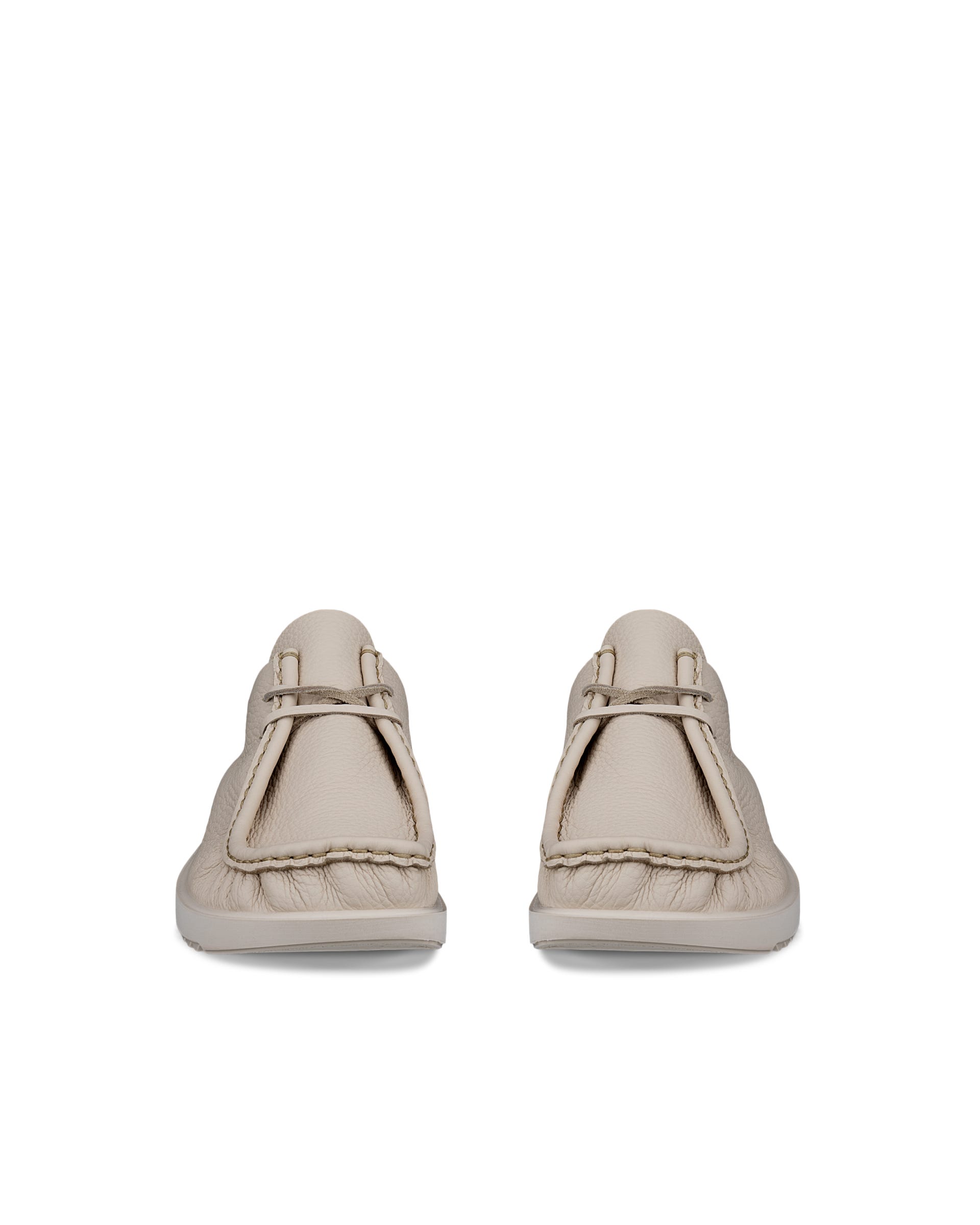 ECCO® JOKE Snörsko skinn herr - Beige - Front pair