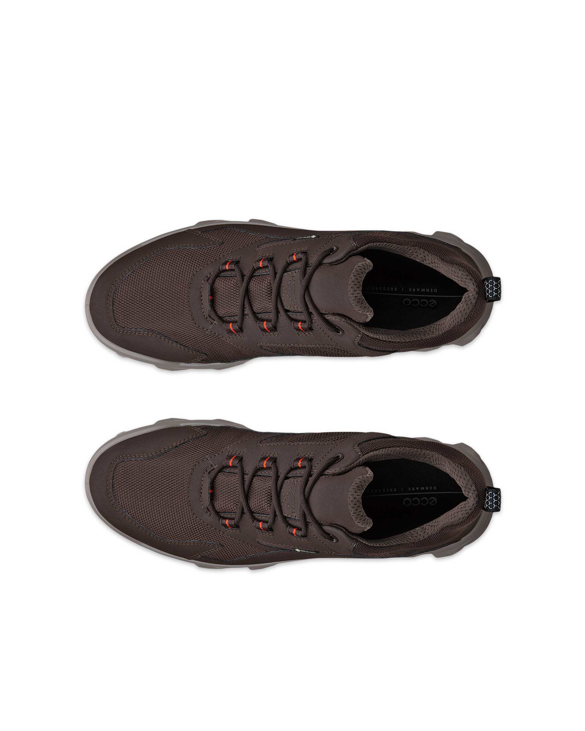 ECCO® MX Gore-Tex sko i textil herr - Brun - Top left pair
