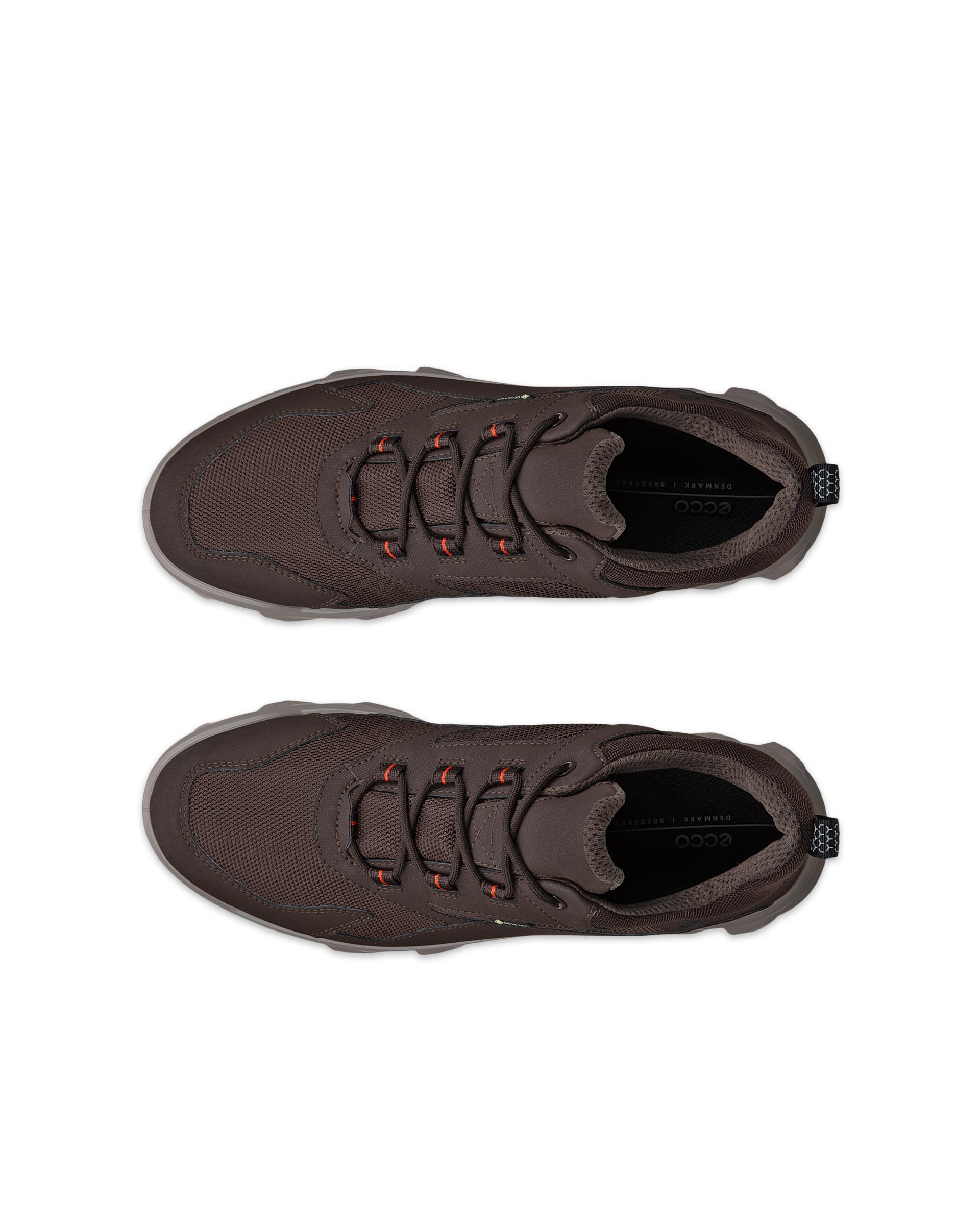 ECCO® MX Gore-Tex sko i textil herr - Brun - Top left pair