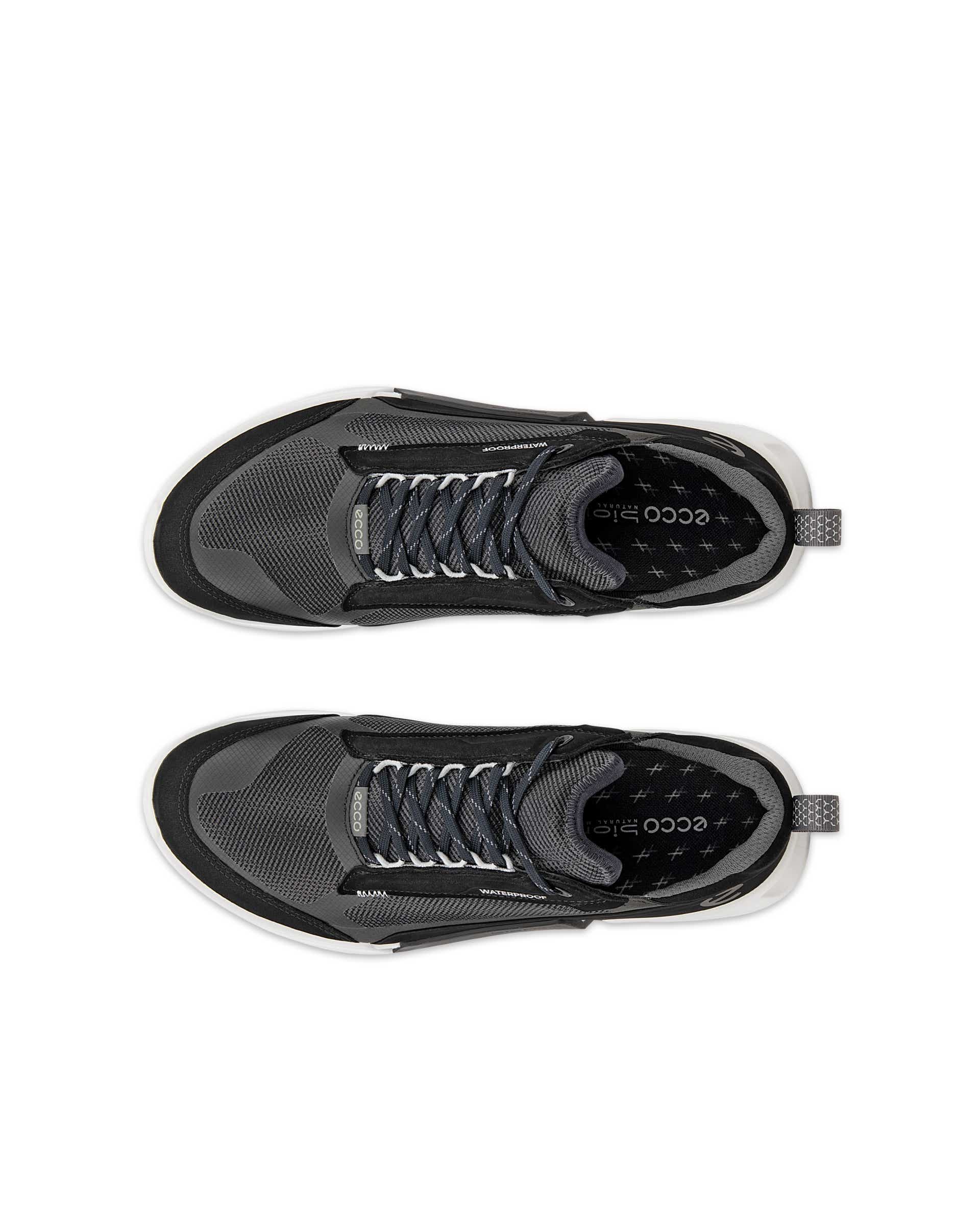 Miesten ECCO® Biom 2.1 X Mountain vedenkestävä lenkkitossu nupukkia - Musta - Top left pair